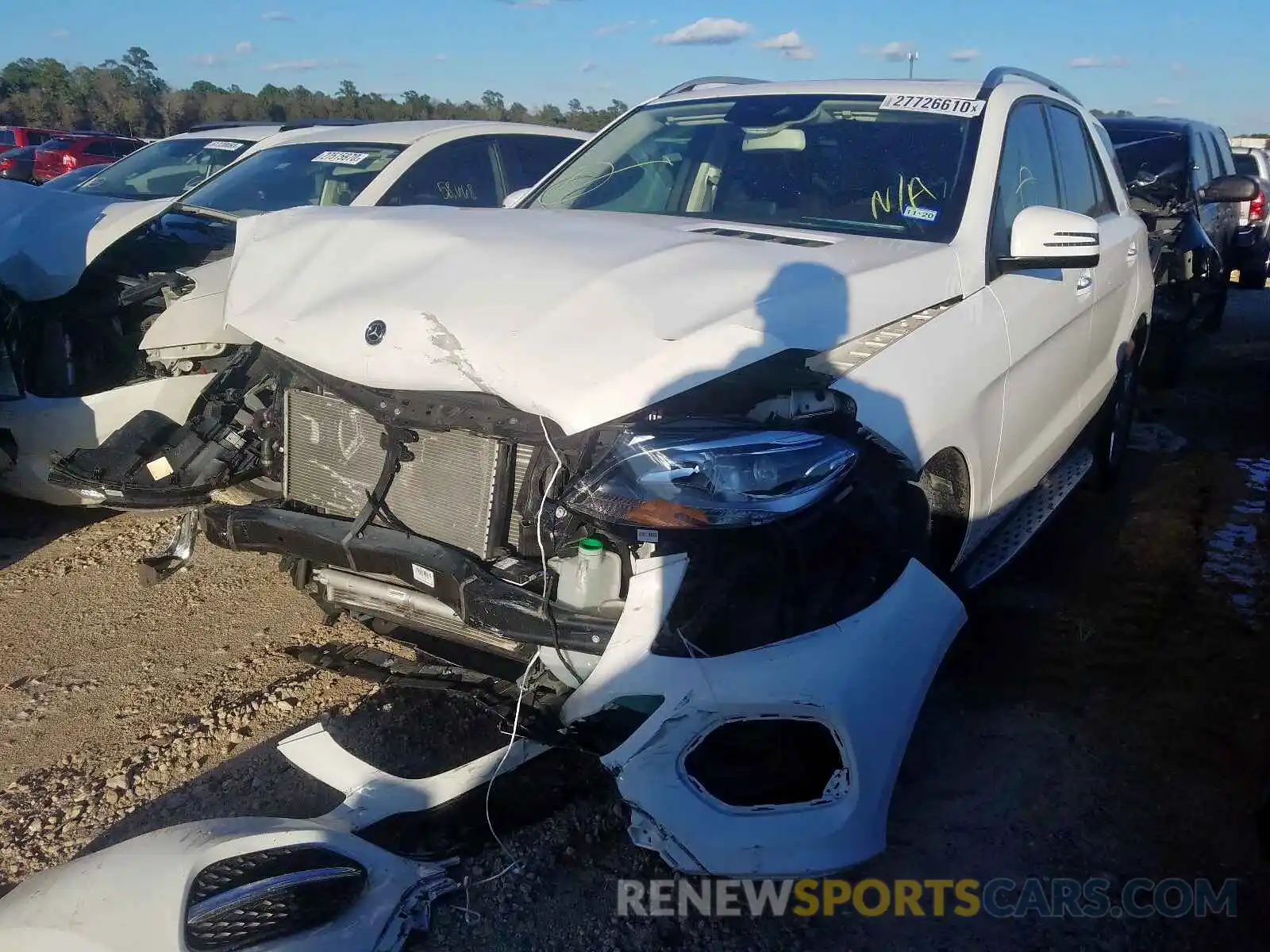 2 Photograph of a damaged car 4JGDA5GBXKB208246 MERCEDES-BENZ G CLASS 2019