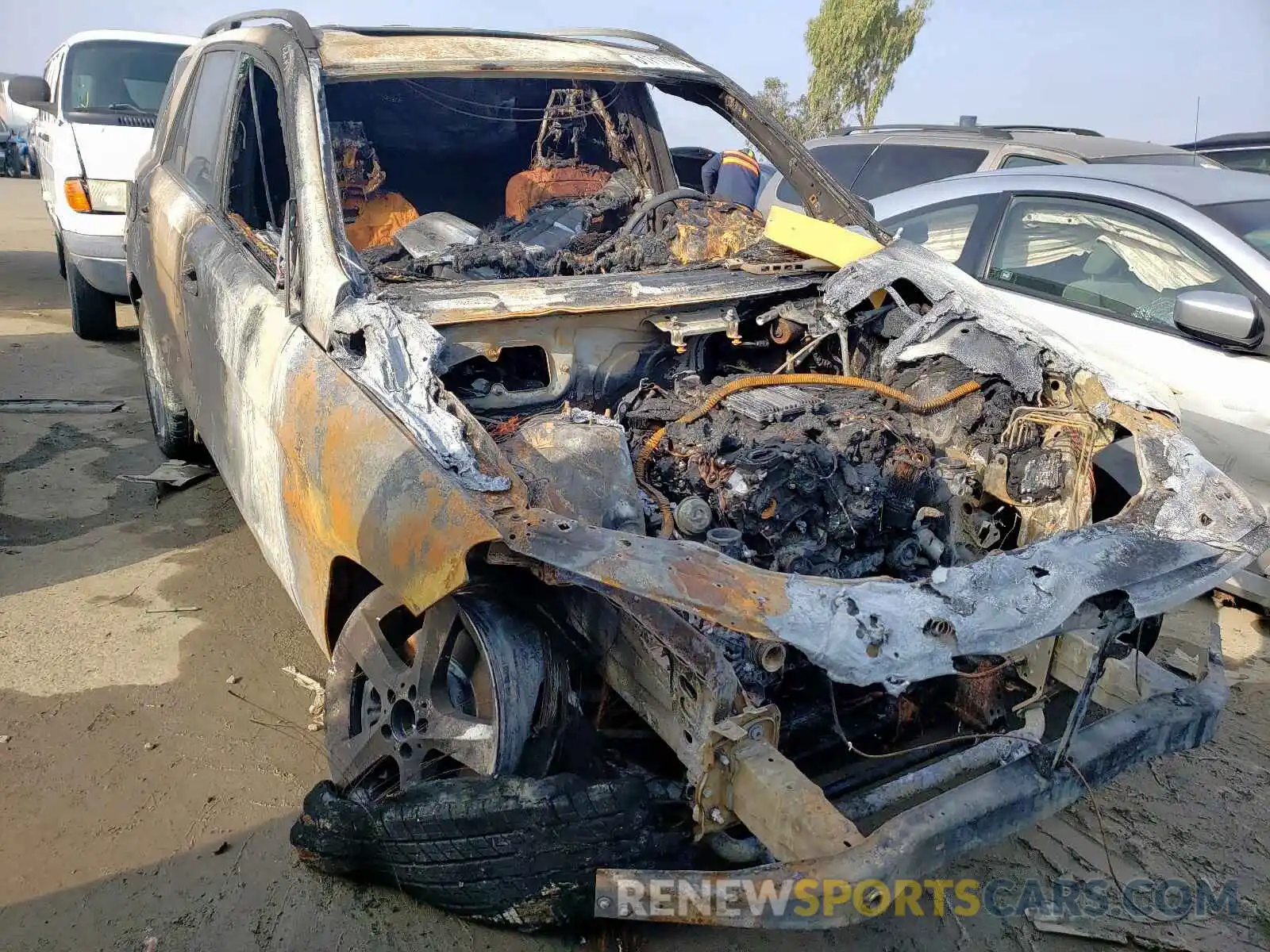 1 Photograph of a damaged car 4JGDA5GBXKB209123 MERCEDES-BENZ G CLASS 2019