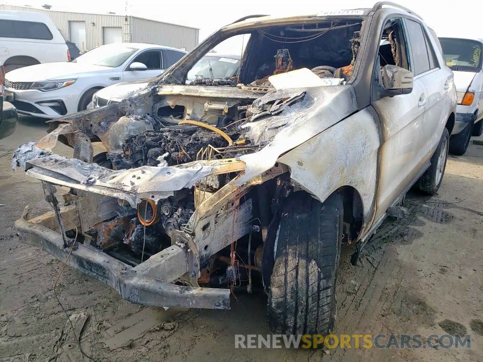 2 Photograph of a damaged car 4JGDA5GBXKB209123 MERCEDES-BENZ G CLASS 2019