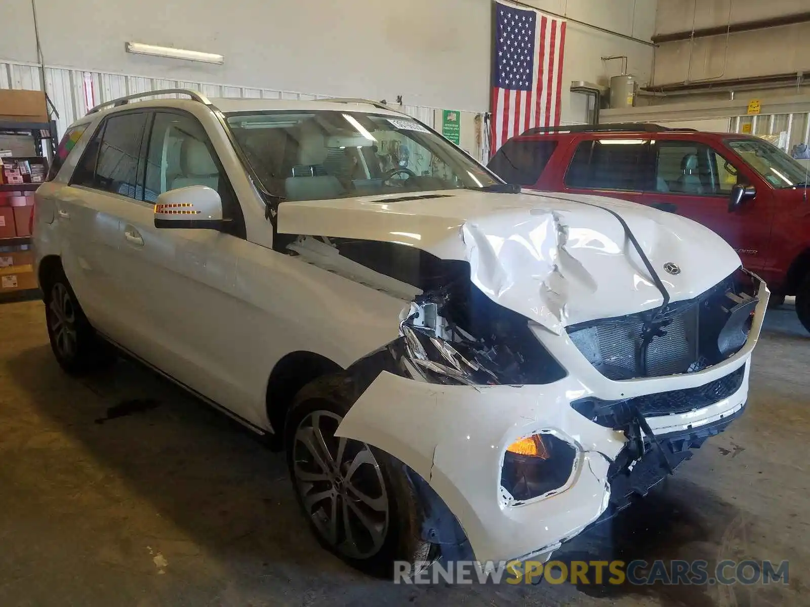 1 Photograph of a damaged car 4JGDA5GBXKB211969 MERCEDES-BENZ G CLASS 2019