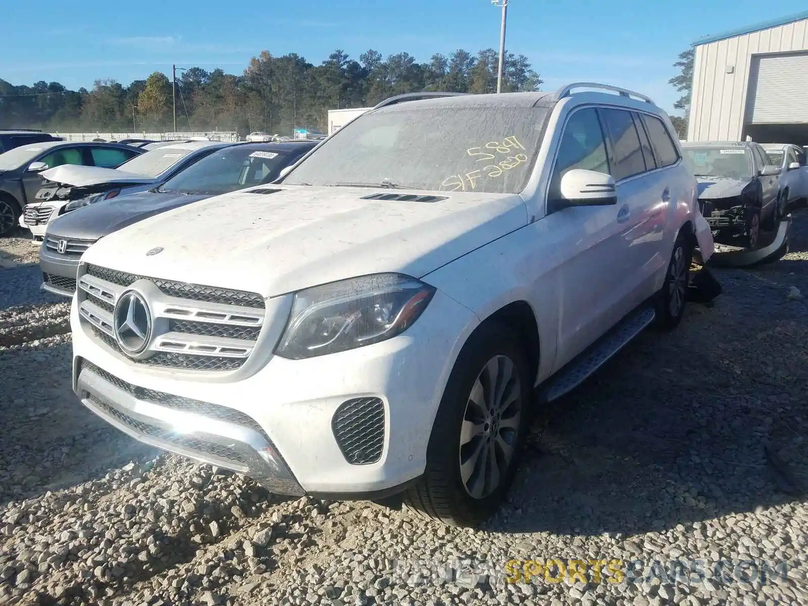 2 Photograph of a damaged car 4JGDF6EE0KB188576 MERCEDES-BENZ G CLASS 2019