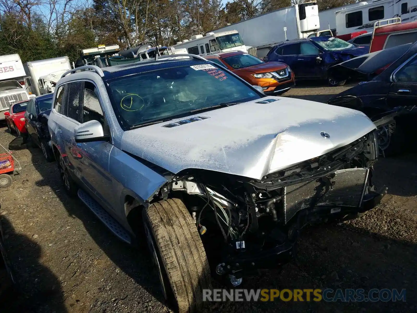 1 Photograph of a damaged car 4JGDF6EE0KB226355 MERCEDES-BENZ G CLASS 2019