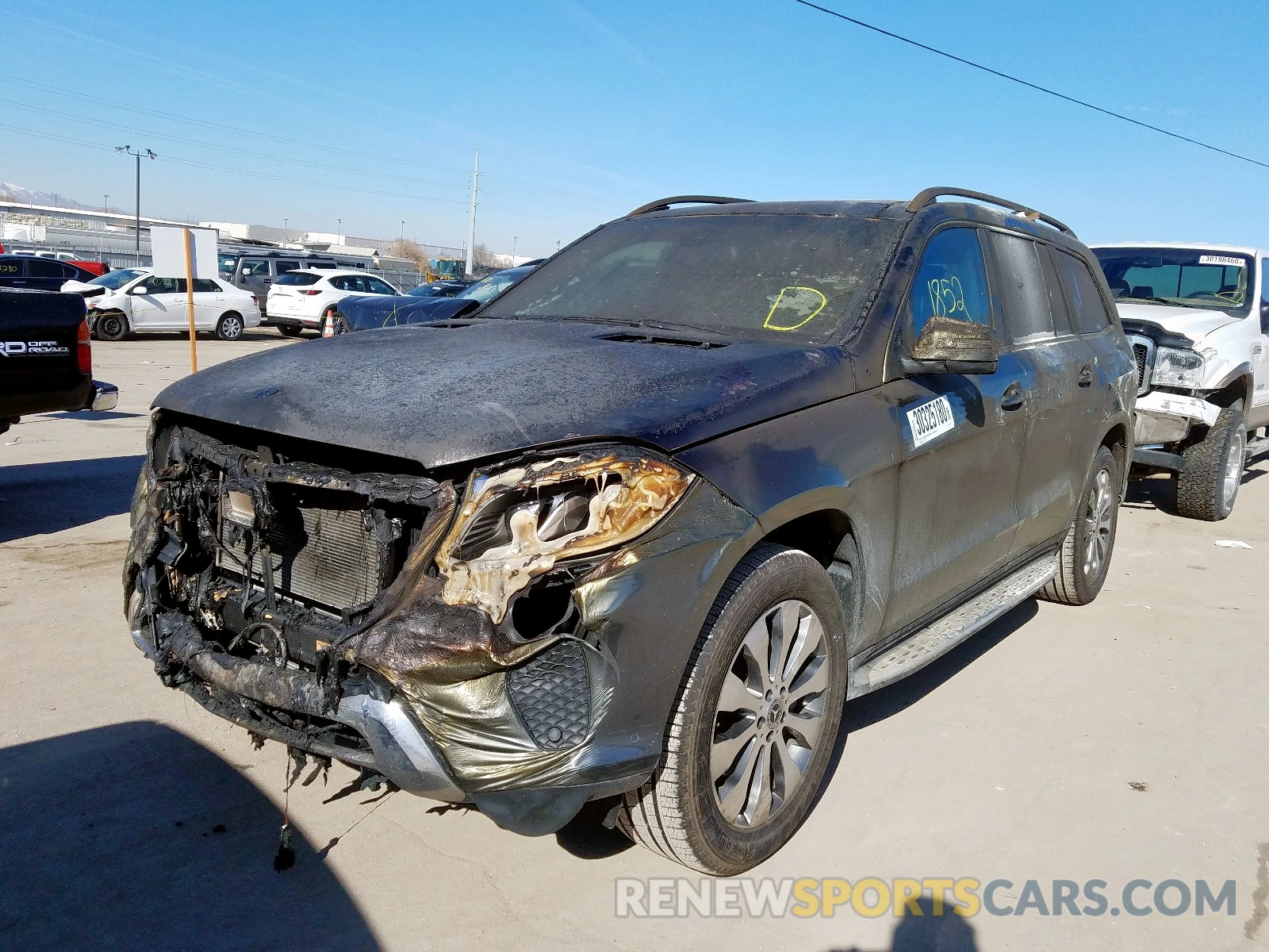 2 Photograph of a damaged car 4JGDF6EE0KB231944 MERCEDES-BENZ G CLASS 2019