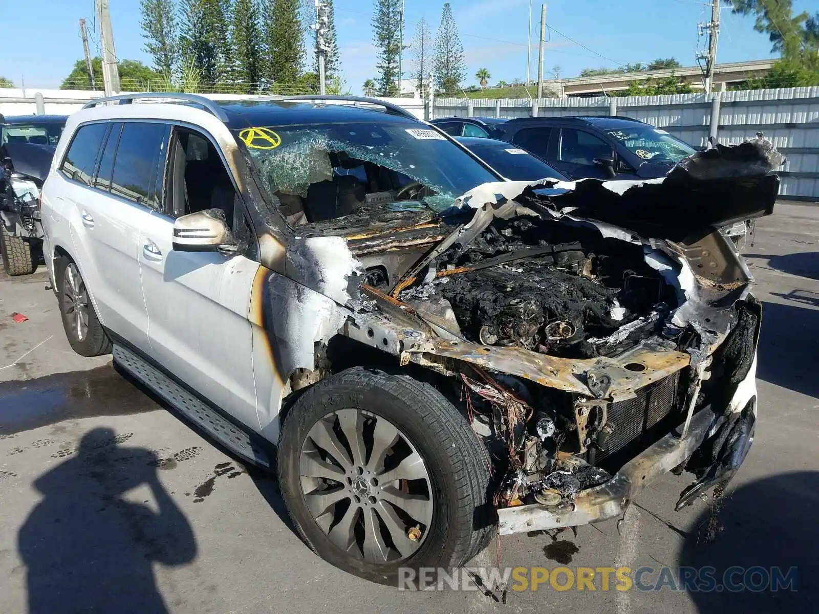 1 Photograph of a damaged car 4JGDF6EE1KB236876 MERCEDES-BENZ G CLASS 2019