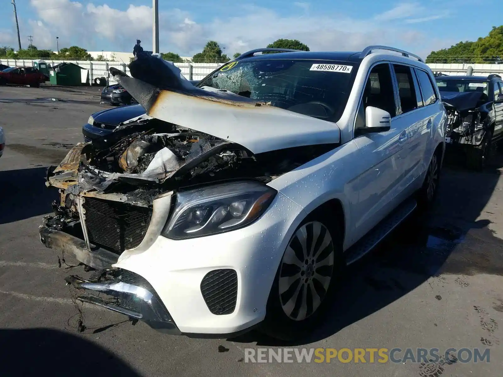 2 Photograph of a damaged car 4JGDF6EE1KB236876 MERCEDES-BENZ G CLASS 2019