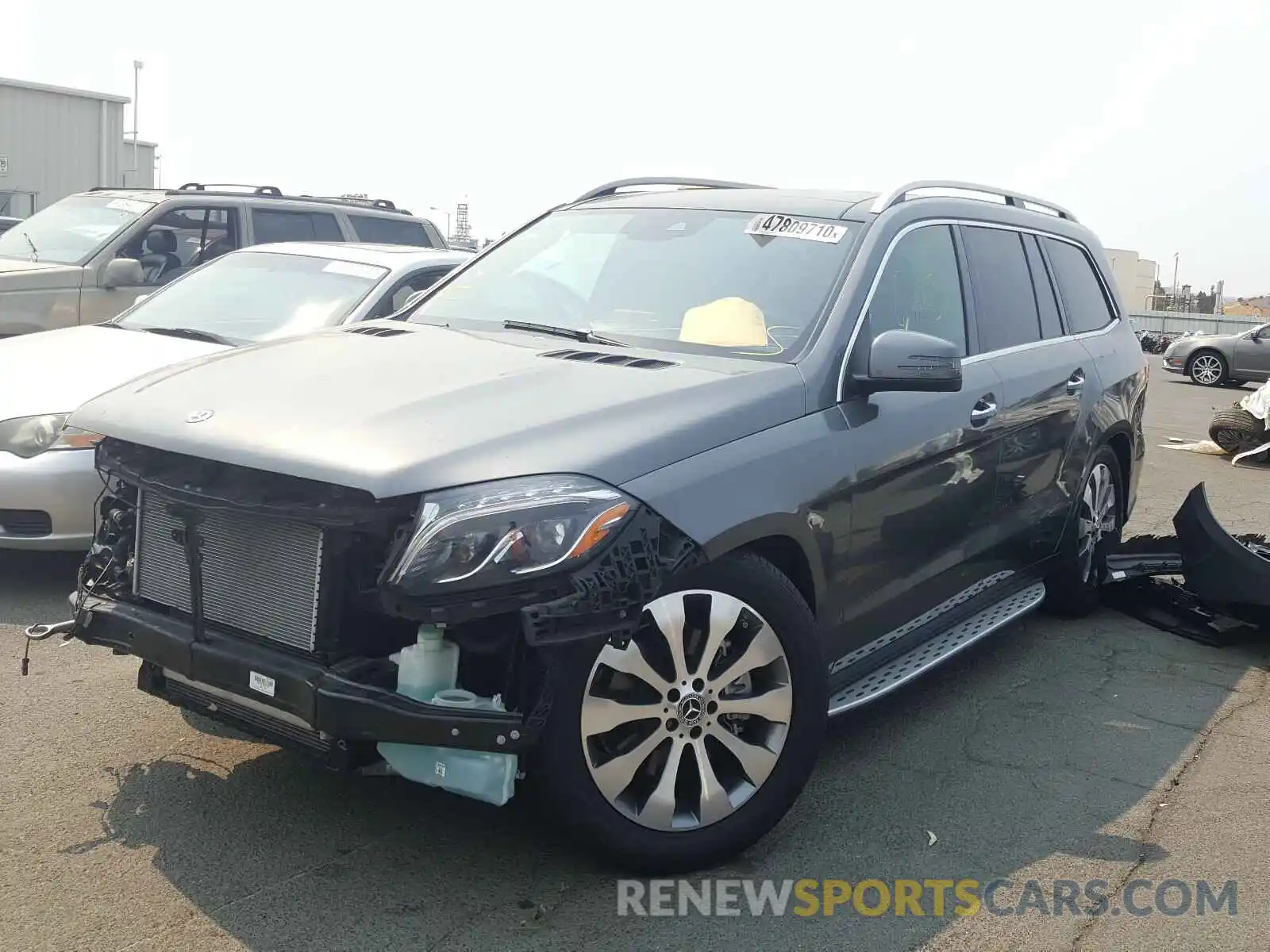 2 Photograph of a damaged car 4JGDF6EE2KB232559 MERCEDES-BENZ G CLASS 2019