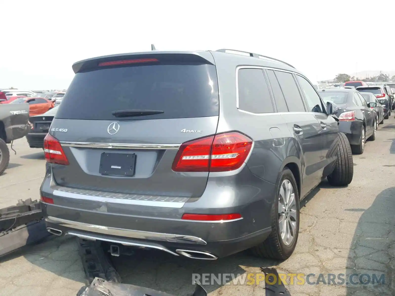 4 Photograph of a damaged car 4JGDF6EE2KB232559 MERCEDES-BENZ G CLASS 2019