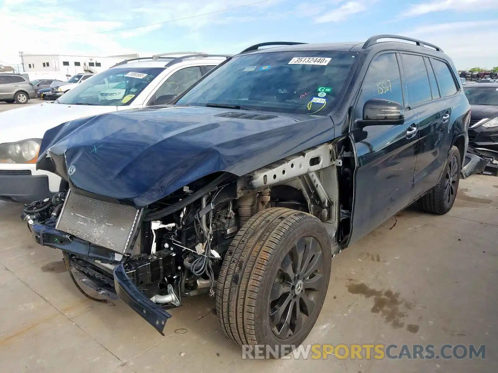 2 Photograph of a damaged car 4JGDF6EE3KB222378 MERCEDES-BENZ G CLASS 2019