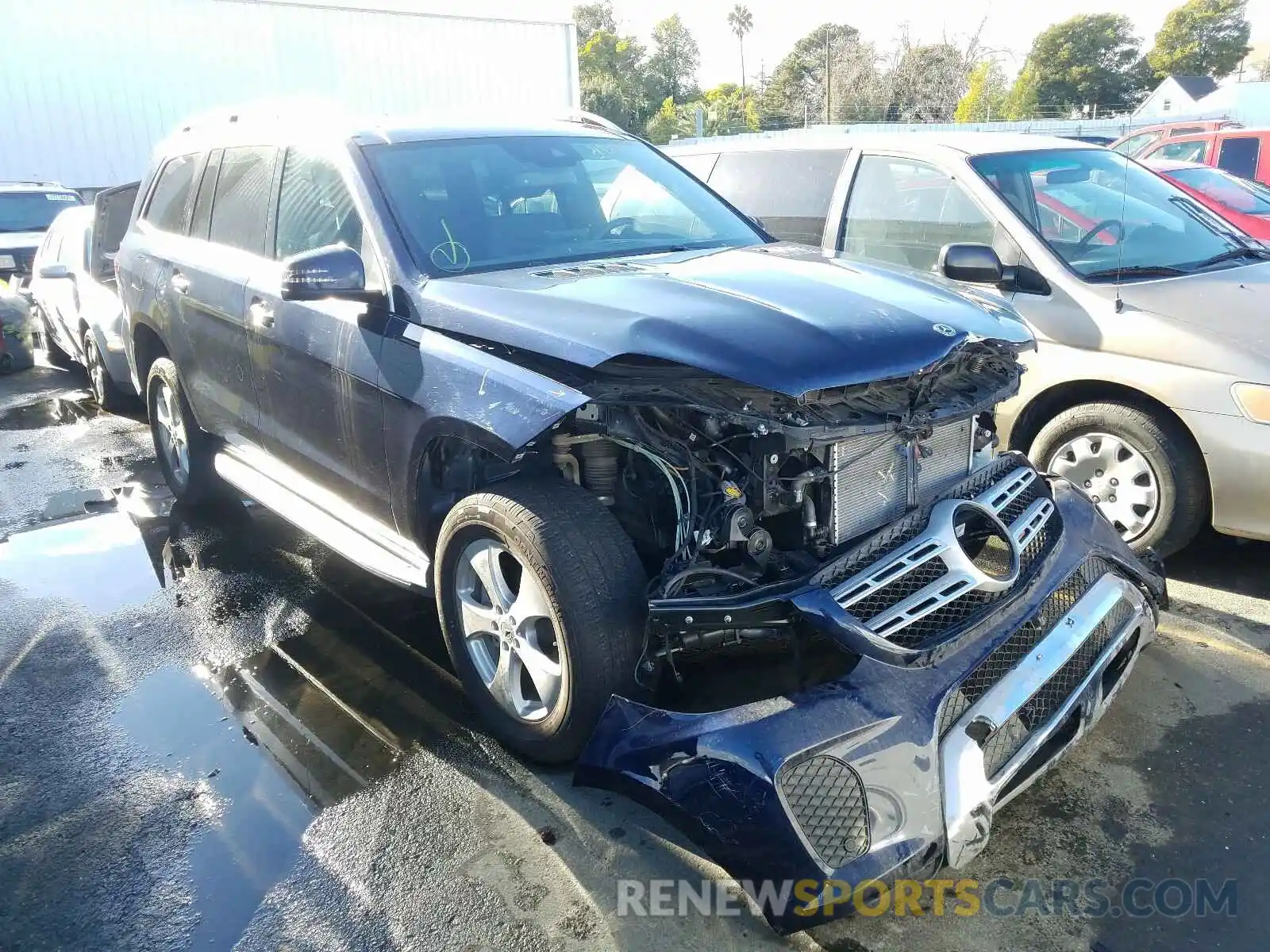 1 Photograph of a damaged car 4JGDF6EE4KB219585 MERCEDES-BENZ G CLASS 2019