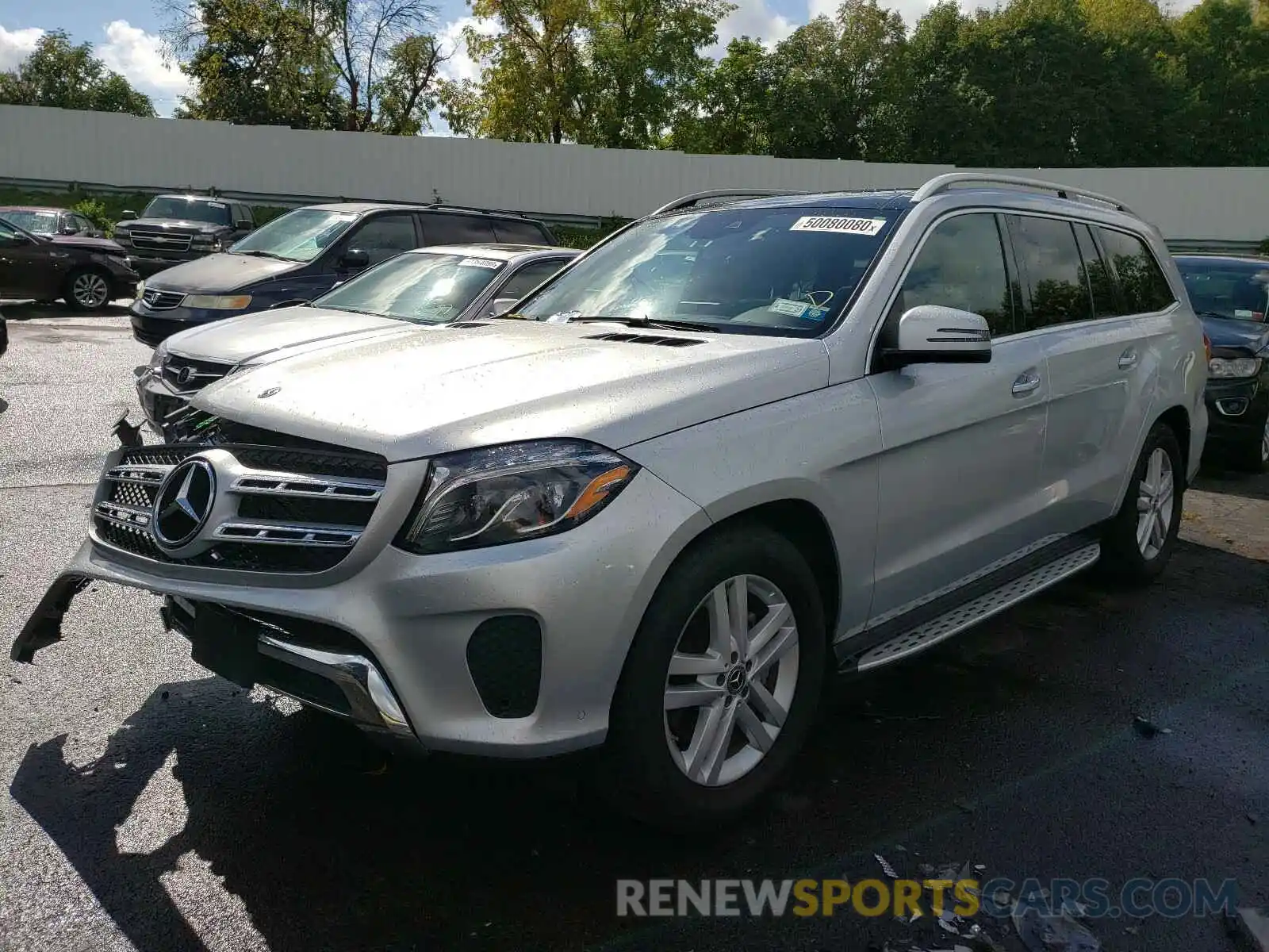 2 Photograph of a damaged car 4JGDF6EE4KB229632 MERCEDES-BENZ G CLASS 2019