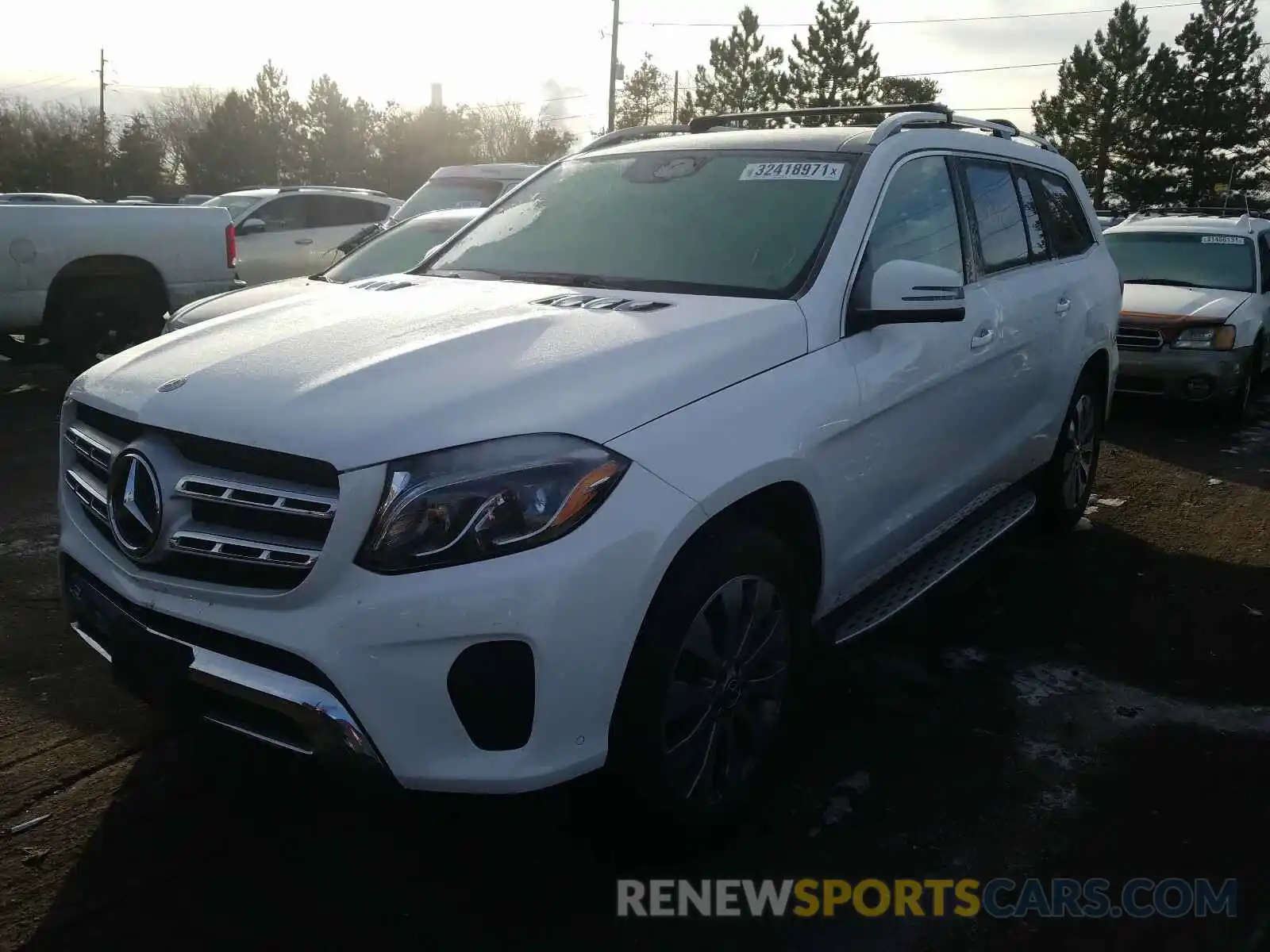 2 Photograph of a damaged car 4JGDF6EE4KB238654 MERCEDES-BENZ G CLASS 2019