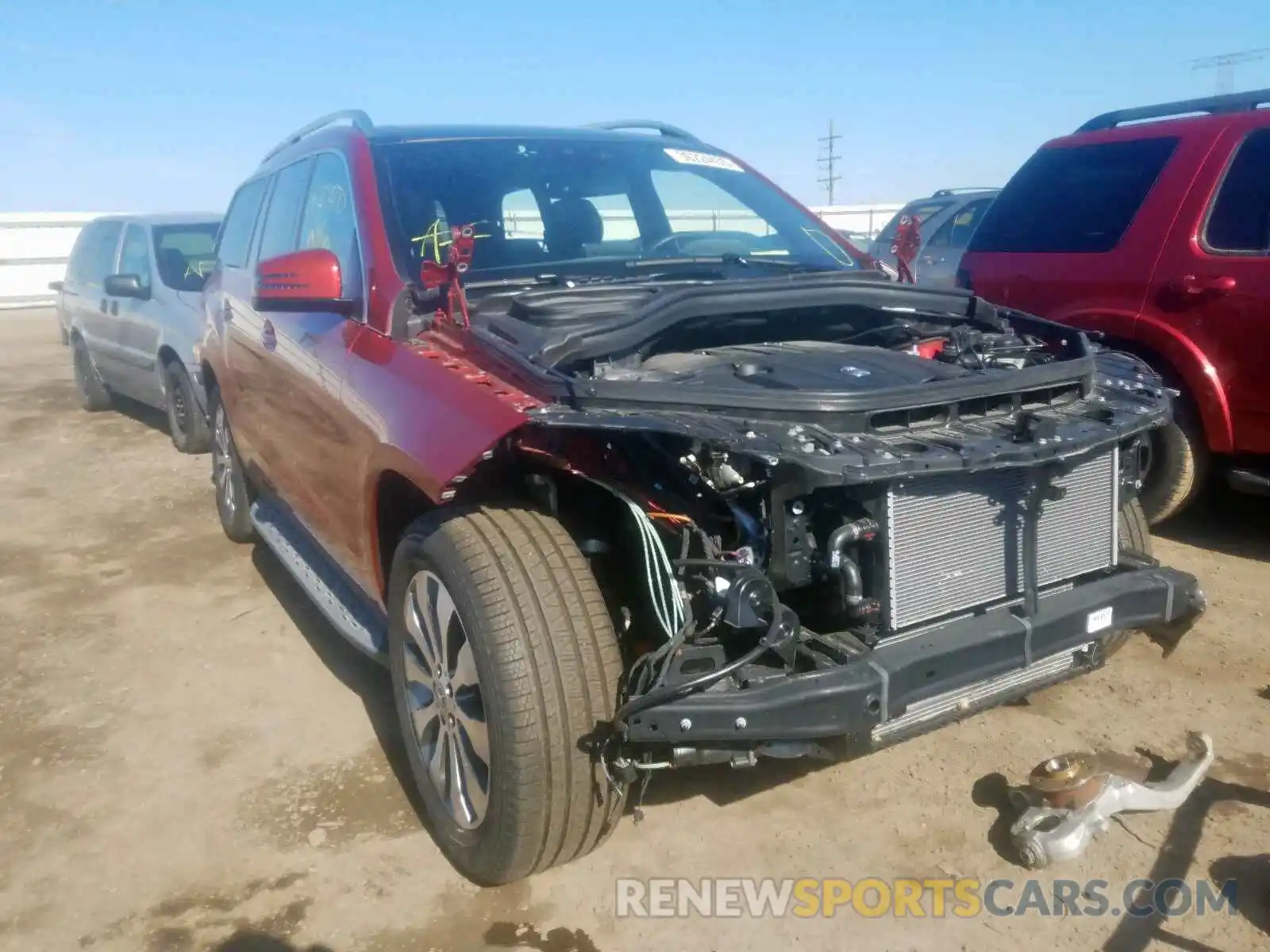 1 Photograph of a damaged car 4JGDF6EE4KB240887 MERCEDES-BENZ G CLASS 2019