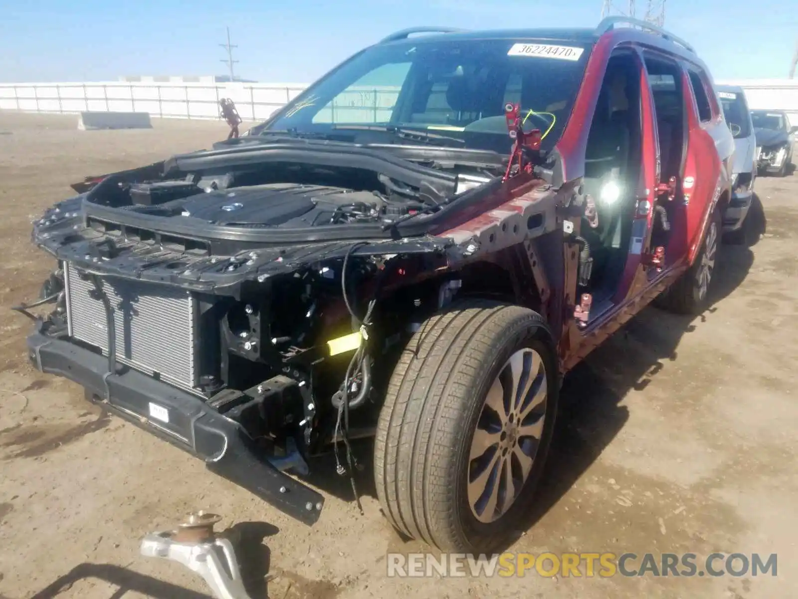 2 Photograph of a damaged car 4JGDF6EE4KB240887 MERCEDES-BENZ G CLASS 2019