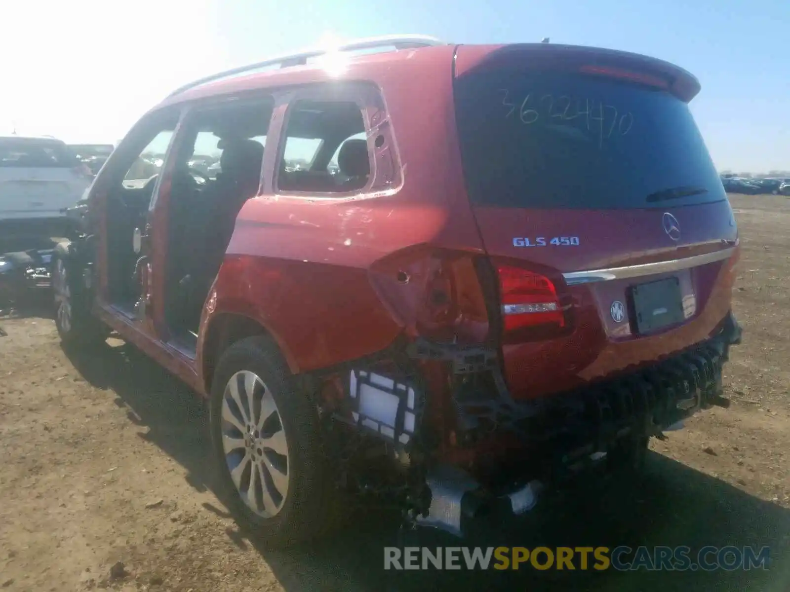 3 Photograph of a damaged car 4JGDF6EE4KB240887 MERCEDES-BENZ G CLASS 2019