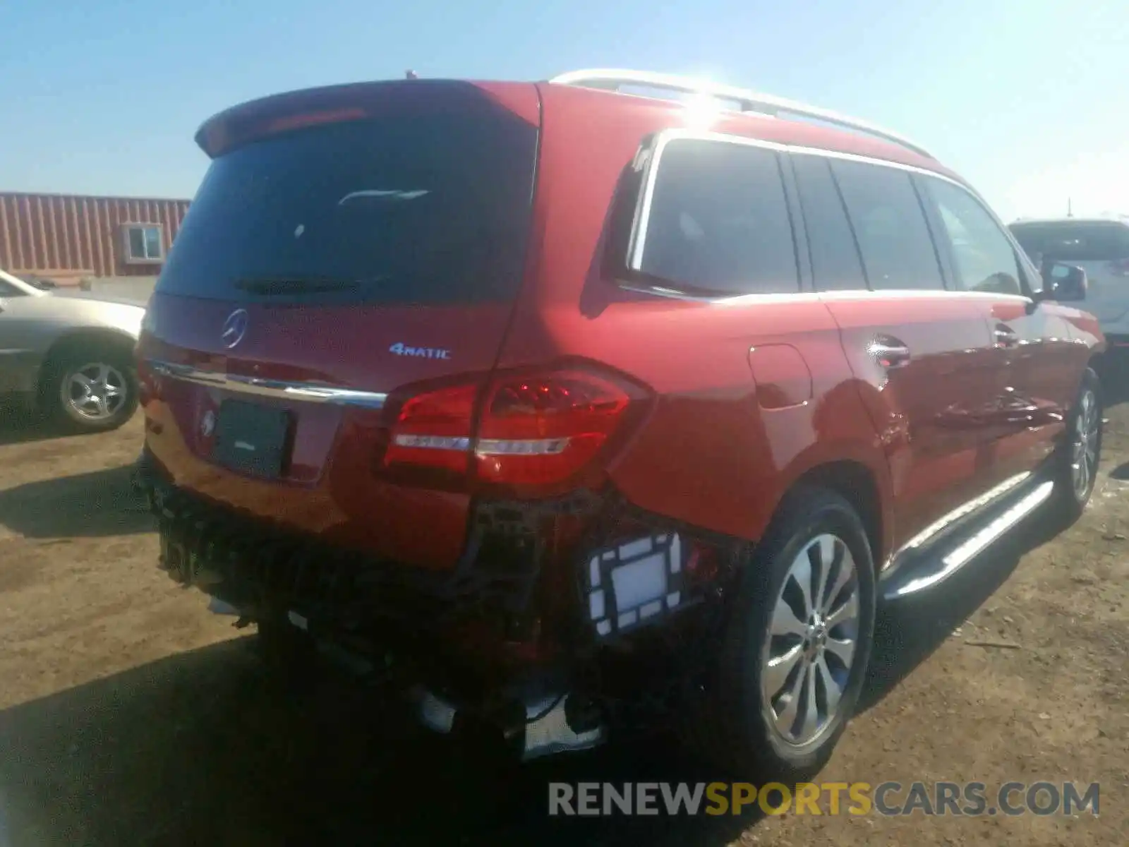 4 Photograph of a damaged car 4JGDF6EE4KB240887 MERCEDES-BENZ G CLASS 2019