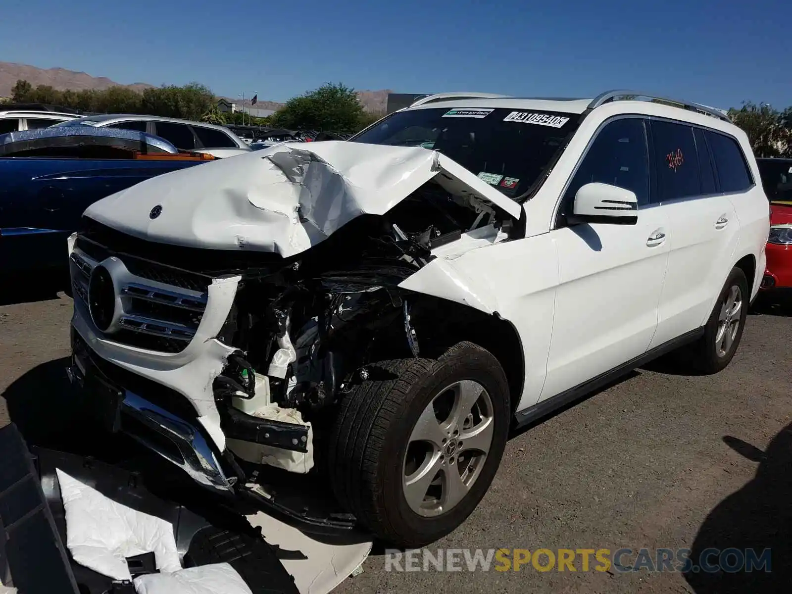 2 Photograph of a damaged car 4JGDF6EE5KB229588 MERCEDES-BENZ G CLASS 2019