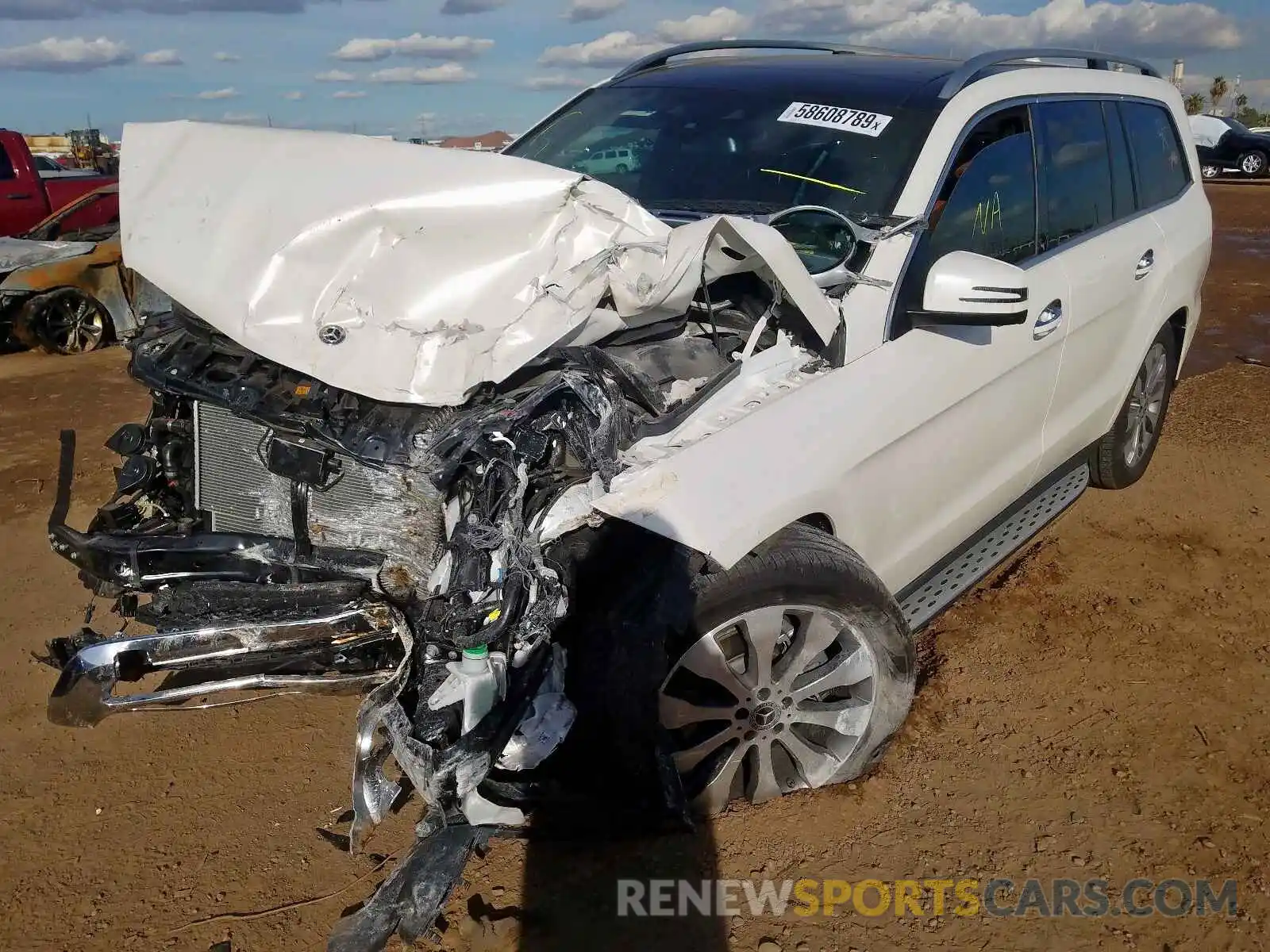 2 Photograph of a damaged car 4JGDF6EE5KB238081 MERCEDES-BENZ G CLASS 2019