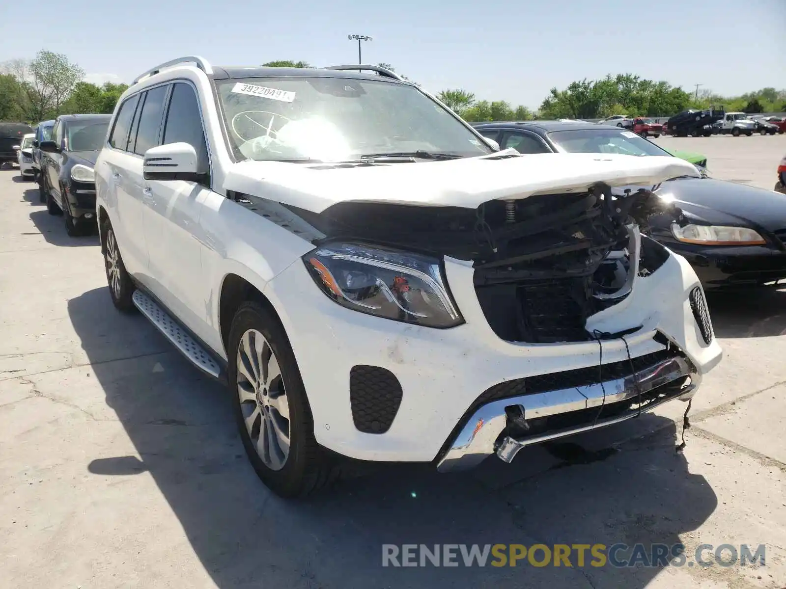 1 Photograph of a damaged car 4JGDF6EE6KB204067 MERCEDES-BENZ G CLASS 2019