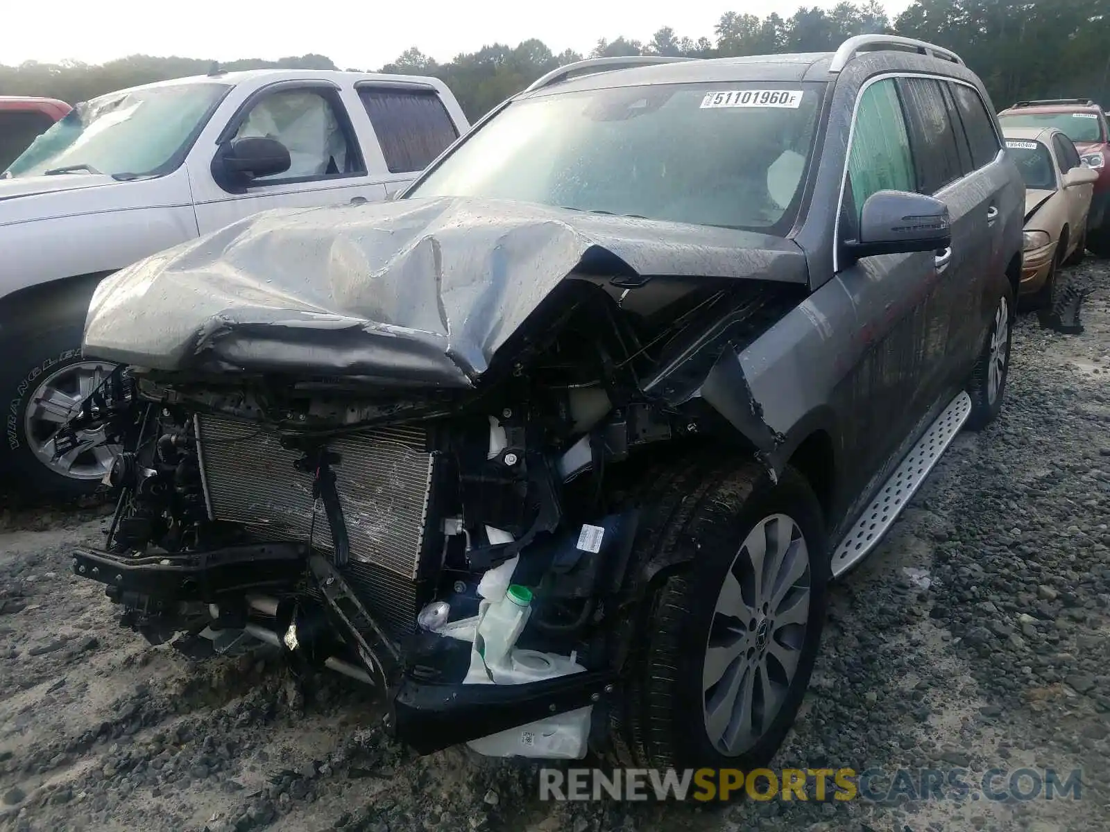 2 Photograph of a damaged car 4JGDF6EE6KB217045 MERCEDES-BENZ G CLASS 2019