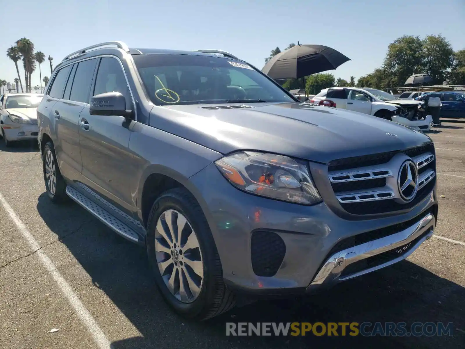 1 Photograph of a damaged car 4JGDF6EE6KB229390 MERCEDES-BENZ G CLASS 2019