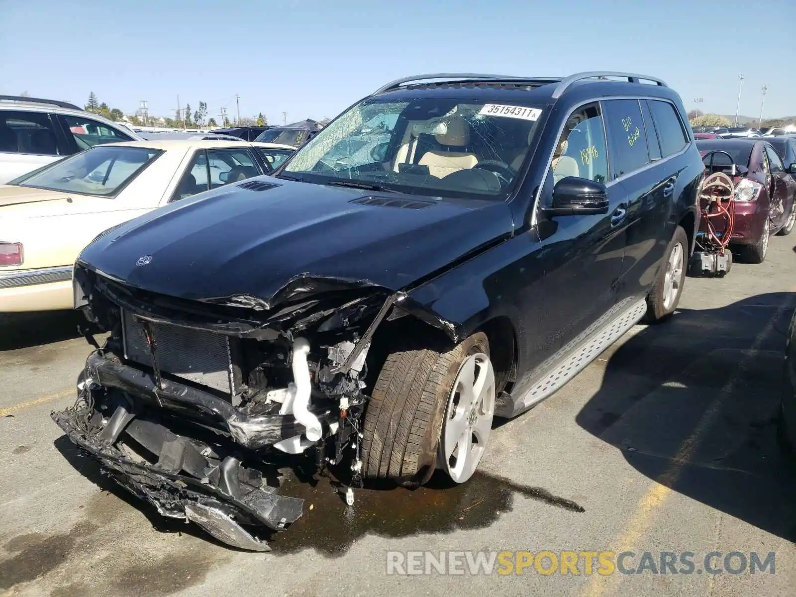 2 Фотография поврежденного автомобиля 4JGDF6EE7KB233402 MERCEDES-BENZ G CLASS 2019