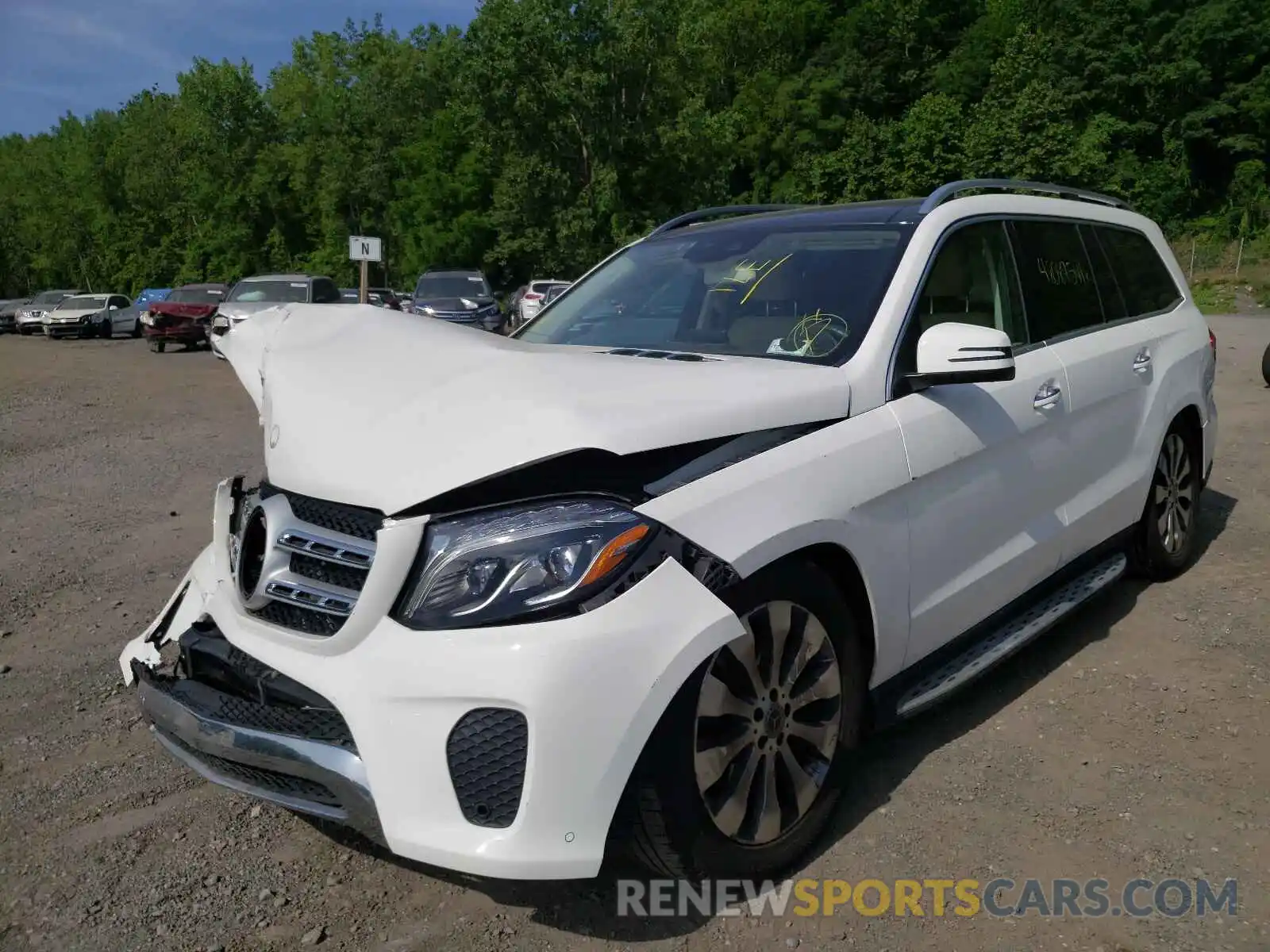 2 Photograph of a damaged car 4JGDF6EE8KB221520 MERCEDES-BENZ G CLASS 2019