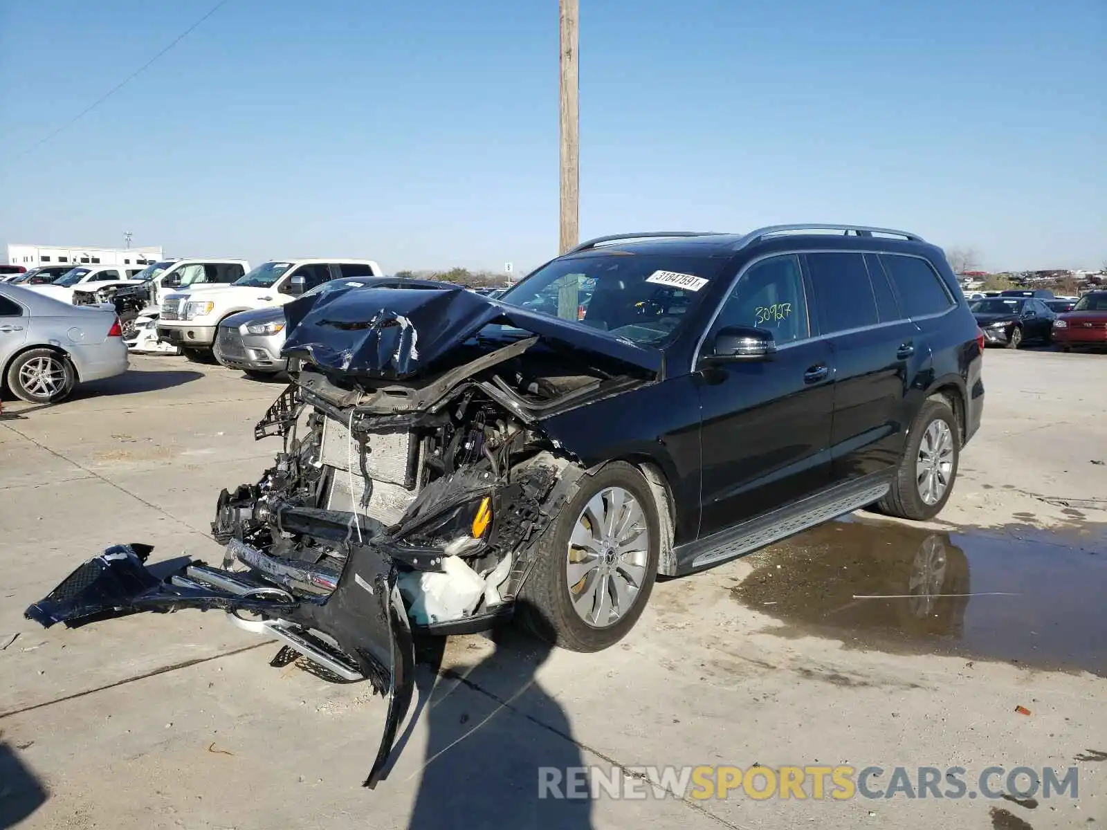 2 Photograph of a damaged car 4JGDF6EE8KB226572 MERCEDES-BENZ G CLASS 2019