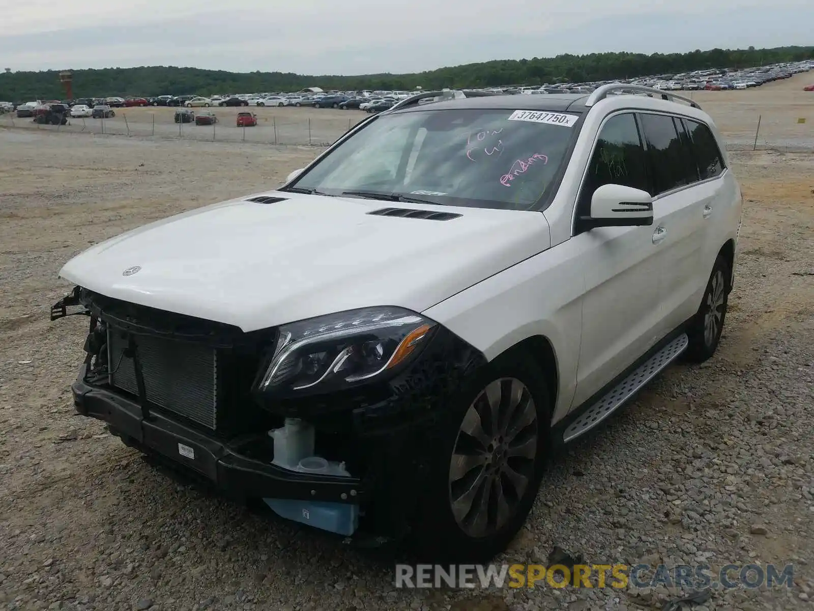 2 Photograph of a damaged car 4JGDF6EE8KB233652 MERCEDES-BENZ G CLASS 2019