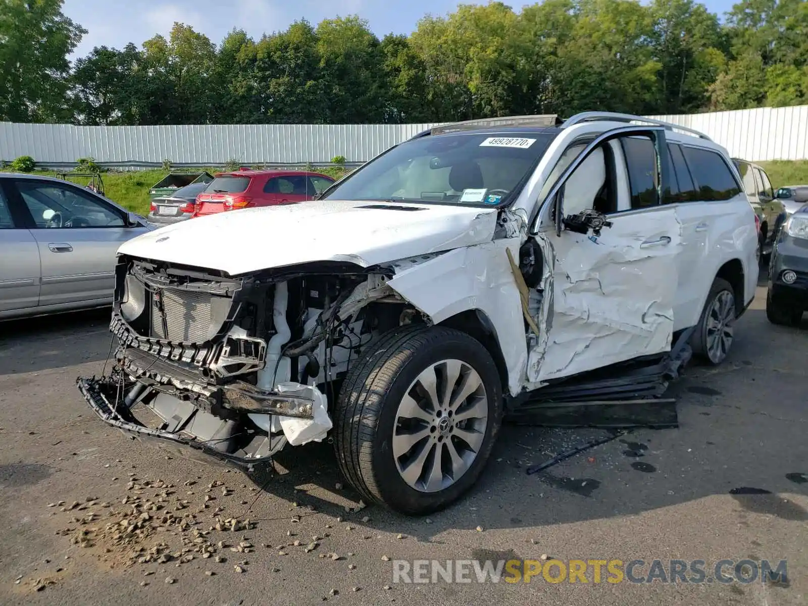 2 Photograph of a damaged car 4JGDF6EE8KB236390 MERCEDES-BENZ G CLASS 2019