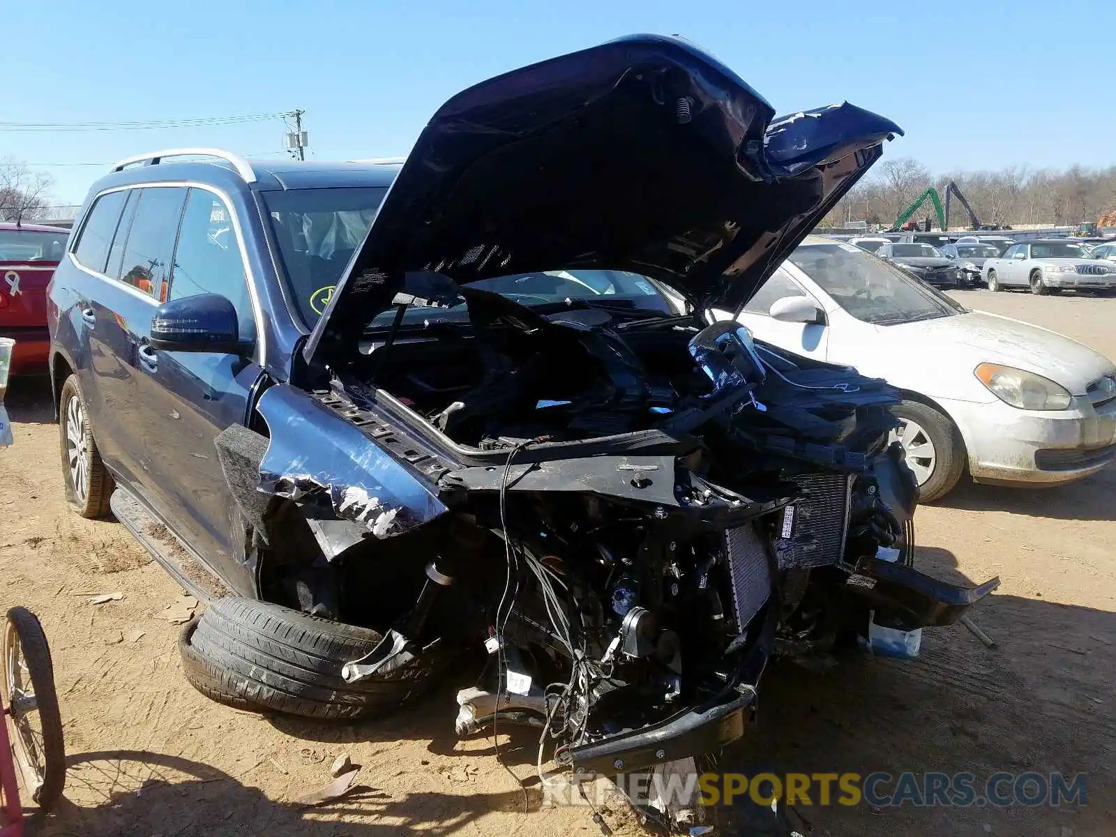 1 Photograph of a damaged car 4JGDF6EEXKB227741 MERCEDES-BENZ G CLASS 2019