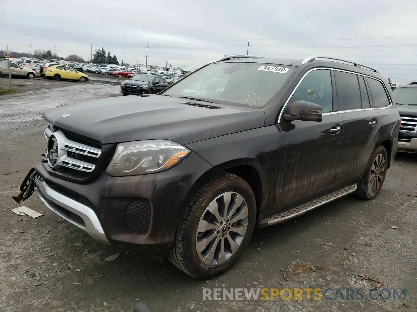 2 Photograph of a damaged car 4JGDF6EEXKB228498 MERCEDES-BENZ G CLASS 2019