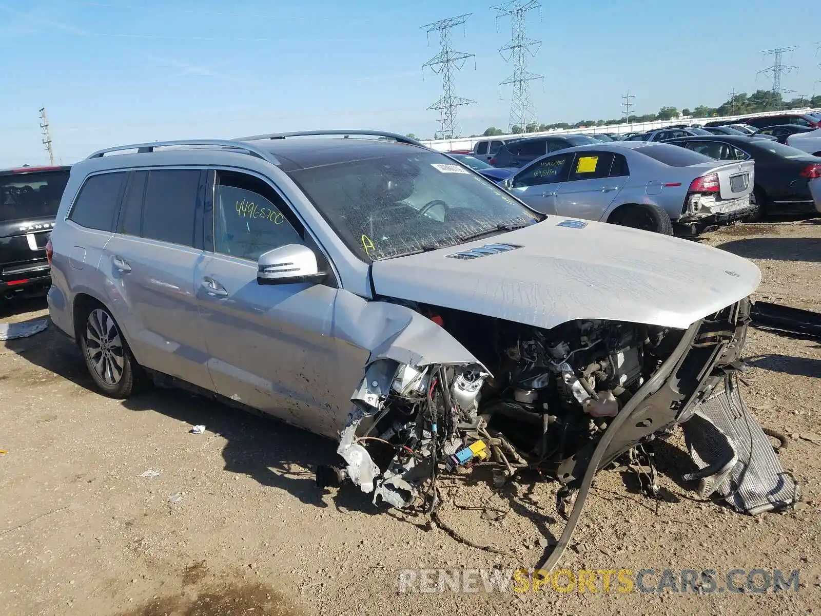 1 Photograph of a damaged car 4JGDF6EEXKB238285 MERCEDES-BENZ G CLASS 2019