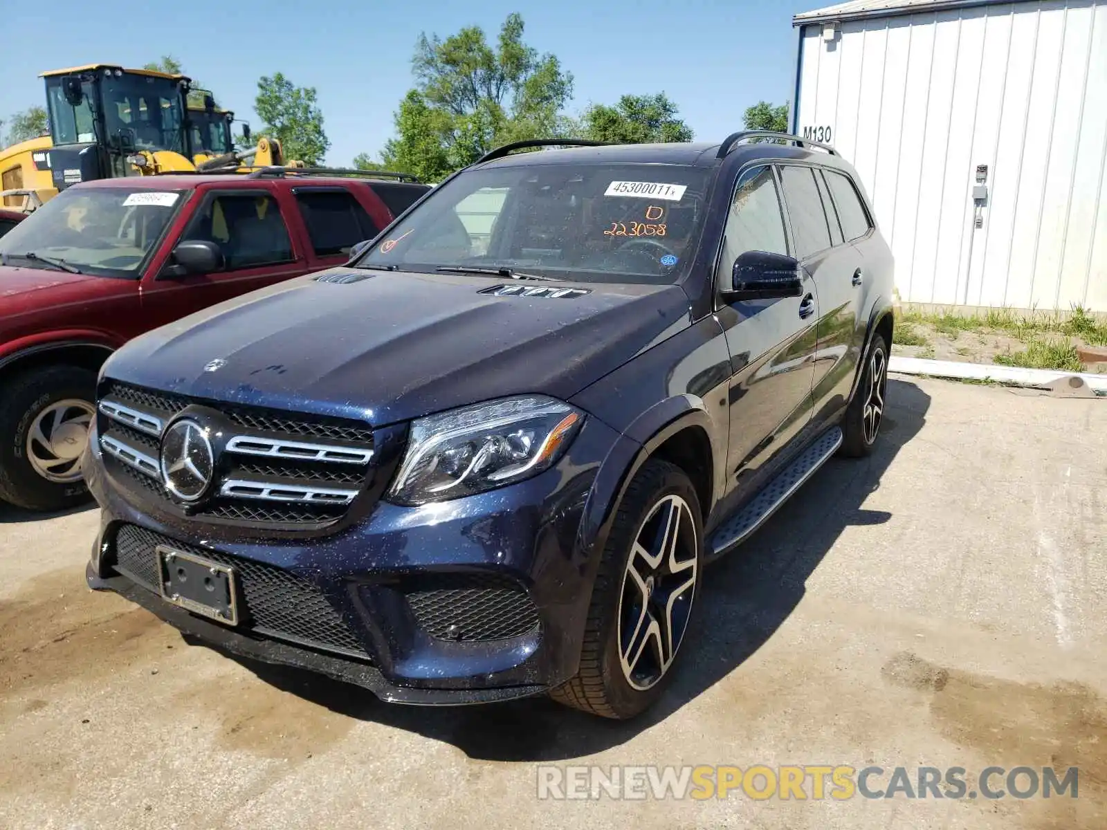 2 Photograph of a damaged car 4JGDF7DE2KB223058 MERCEDES-BENZ G CLASS 2019