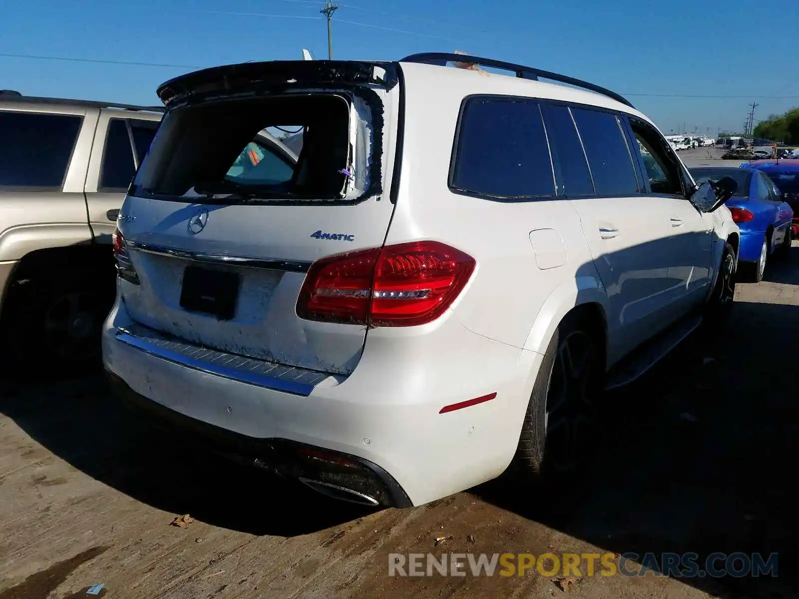 4 Photograph of a damaged car 4JGDF7DE4KB222512 MERCEDES-BENZ G CLASS 2019