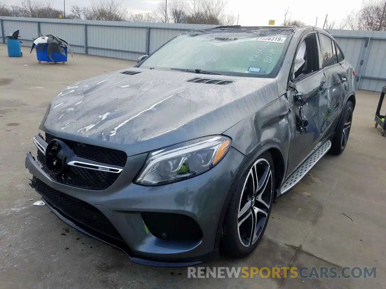 2 Photograph of a damaged car 4JGED6EB2KA155486 MERCEDES-BENZ G CLASS 2019