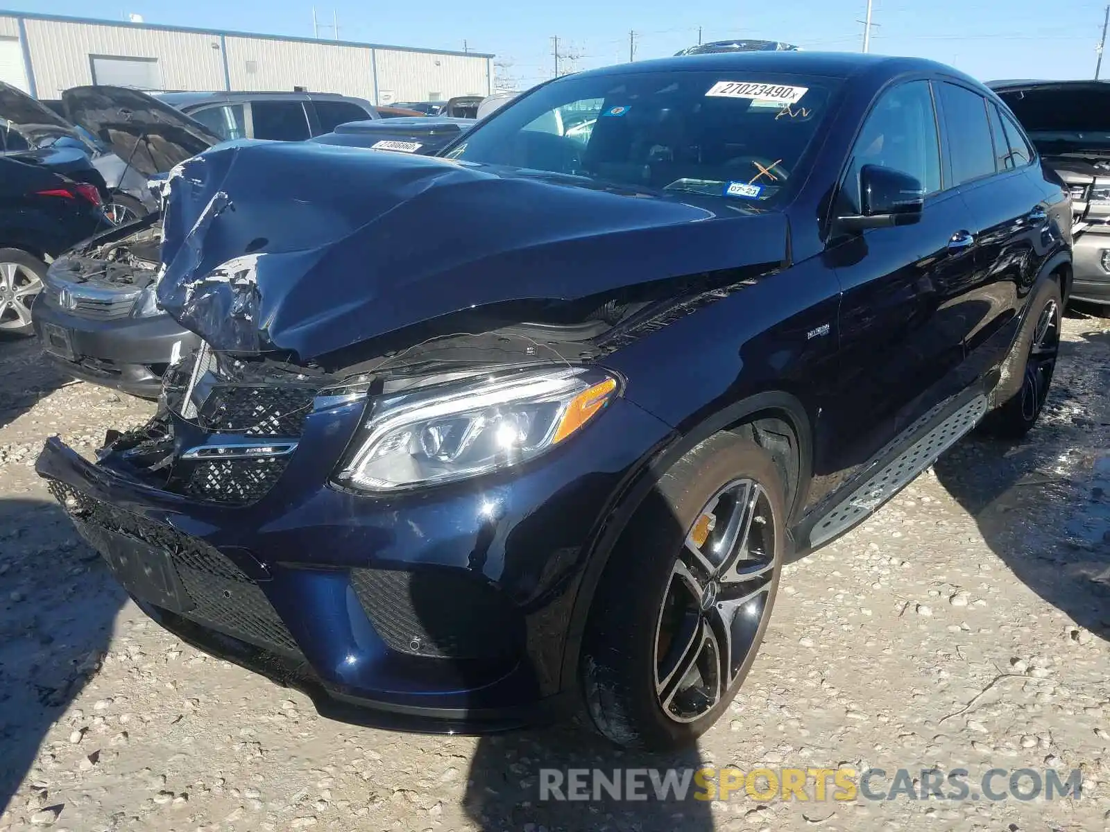 2 Photograph of a damaged car 4JGED6EB6KA154390 MERCEDES-BENZ G CLASS 2019