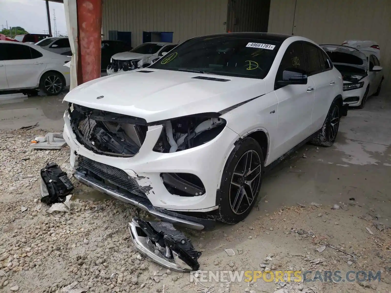 2 Photograph of a damaged car 4JGED6EB7KA153264 MERCEDES-BENZ G CLASS 2019