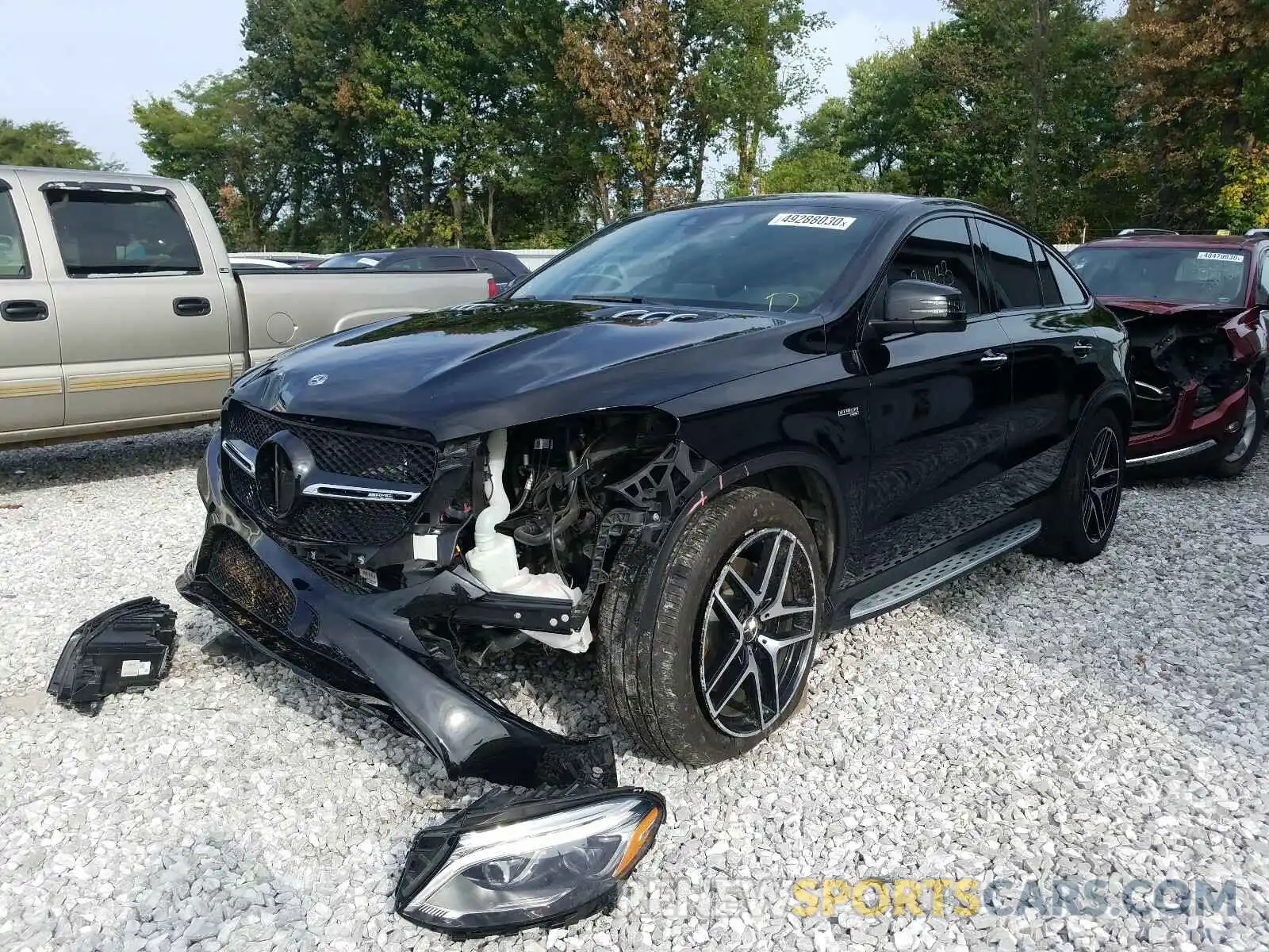 2 Photograph of a damaged car 4JGED6EBXKA134191 MERCEDES-BENZ G CLASS 2019