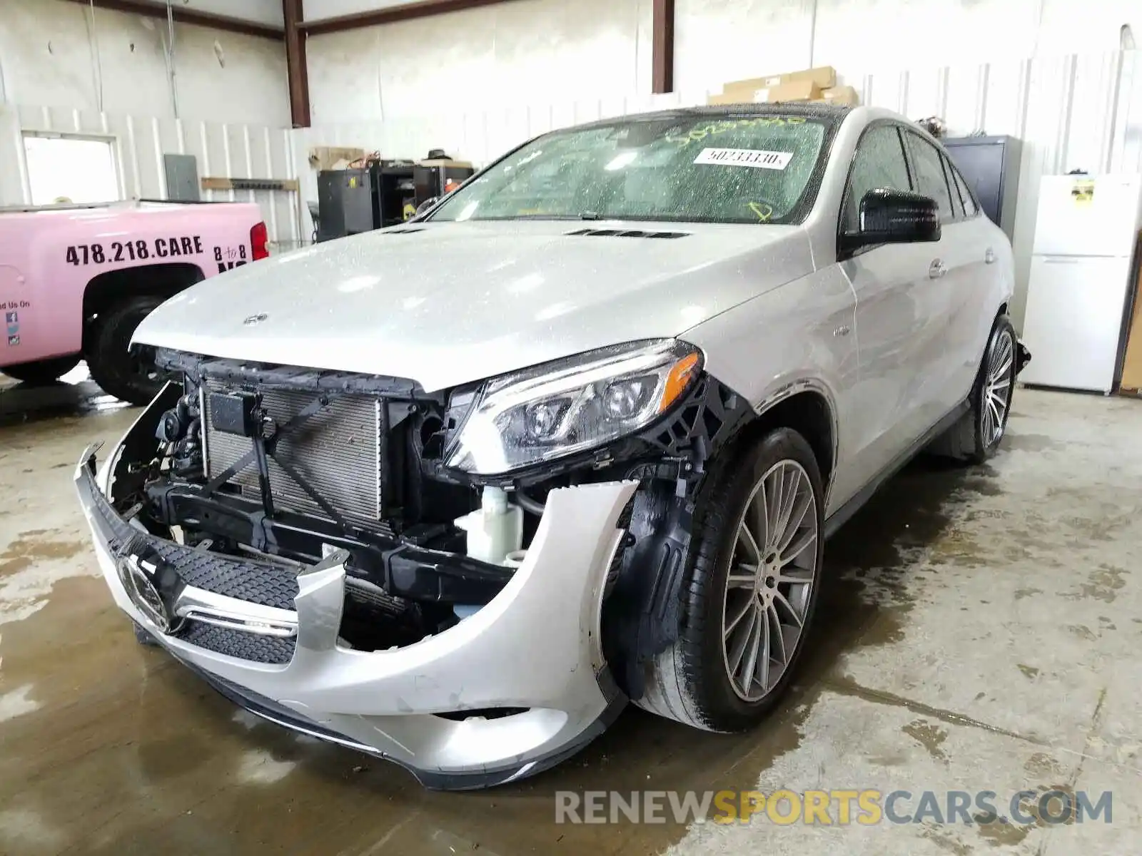 2 Photograph of a damaged car 4JGED6EBXKA139360 MERCEDES-BENZ G CLASS 2019