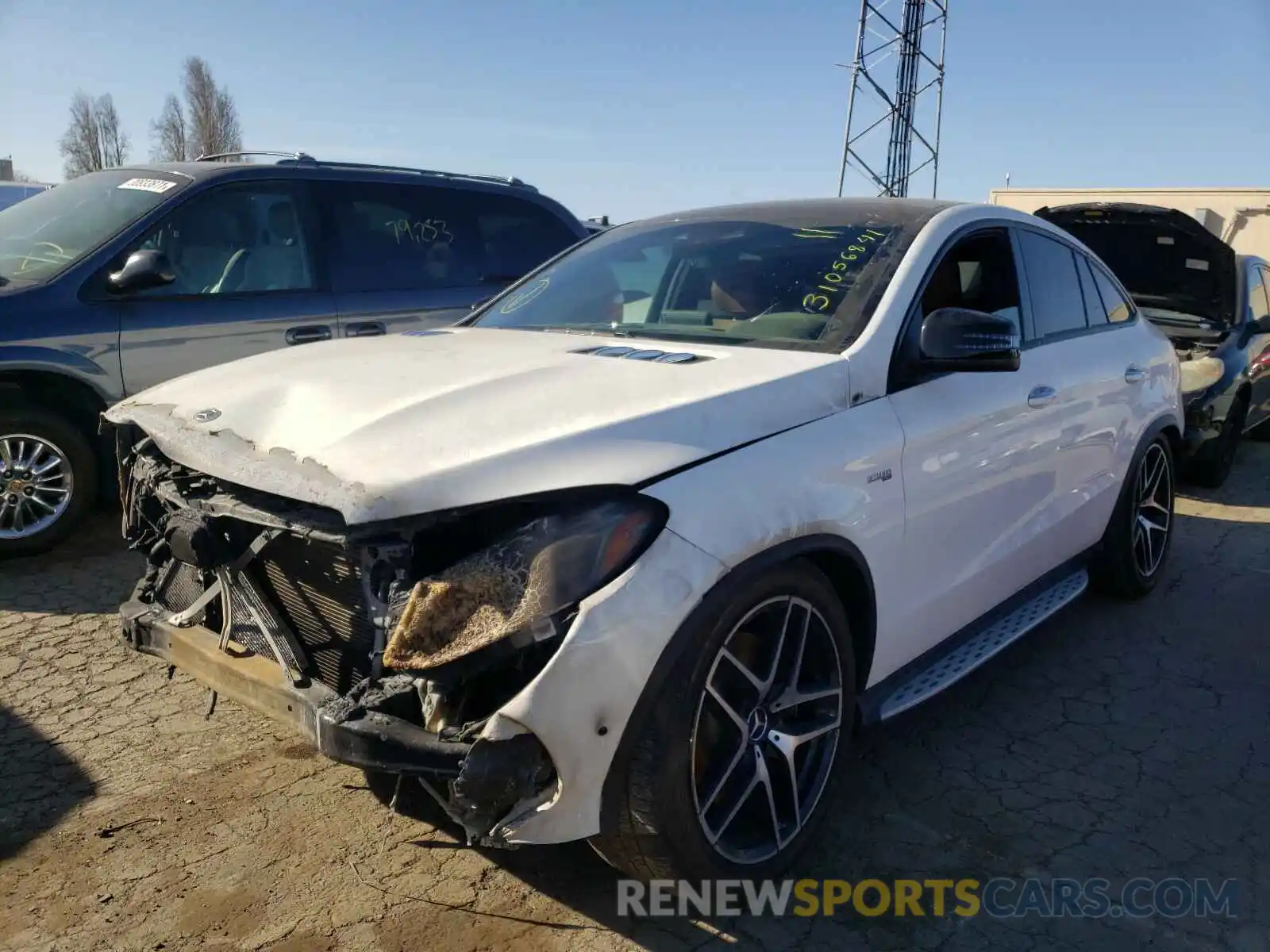 2 Photograph of a damaged car 4JGED6EBXKA151508 MERCEDES-BENZ G CLASS 2019