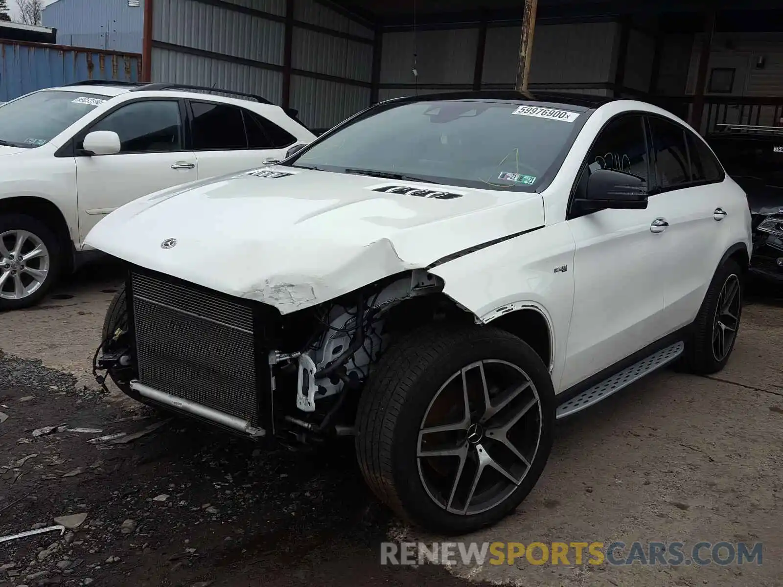 2 Photograph of a damaged car 4JGED6EBXKA153727 MERCEDES-BENZ G CLASS 2019