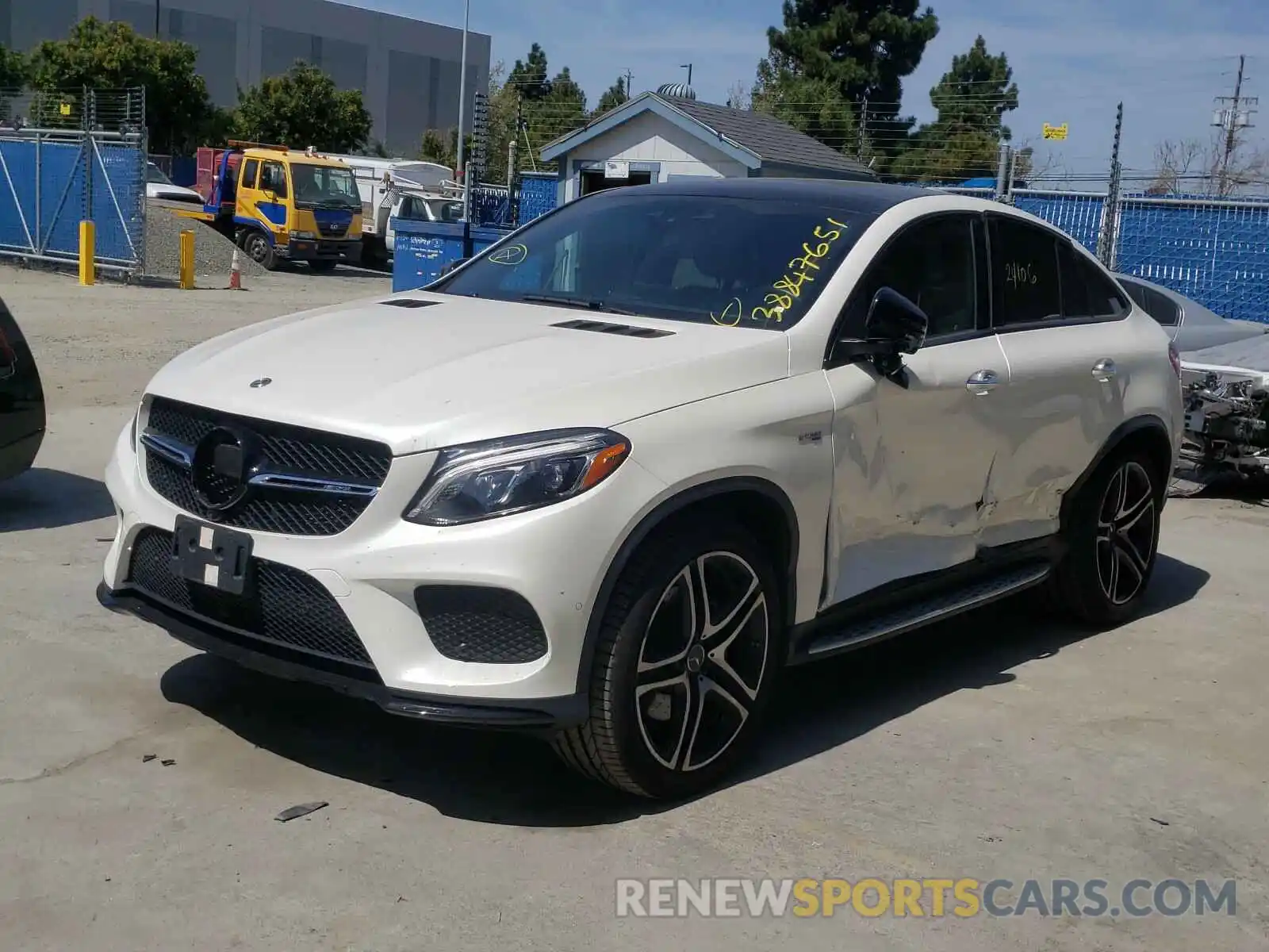 2 Photograph of a damaged car 4JGED6EBXKA155526 MERCEDES-BENZ G CLASS 2019