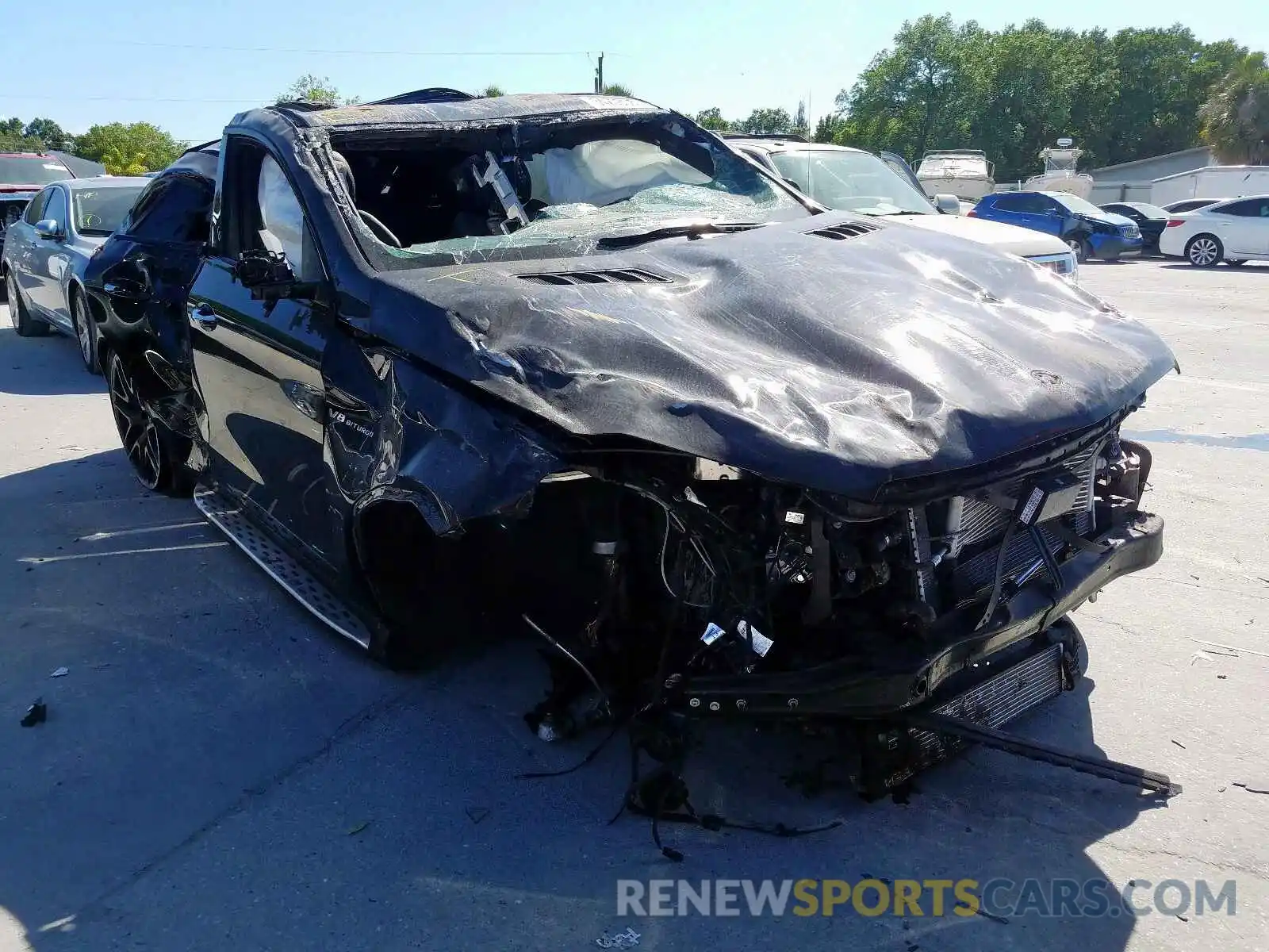 1 Photograph of a damaged car 4JGED7FB0KA135709 MERCEDES-BENZ G CLASS 2019