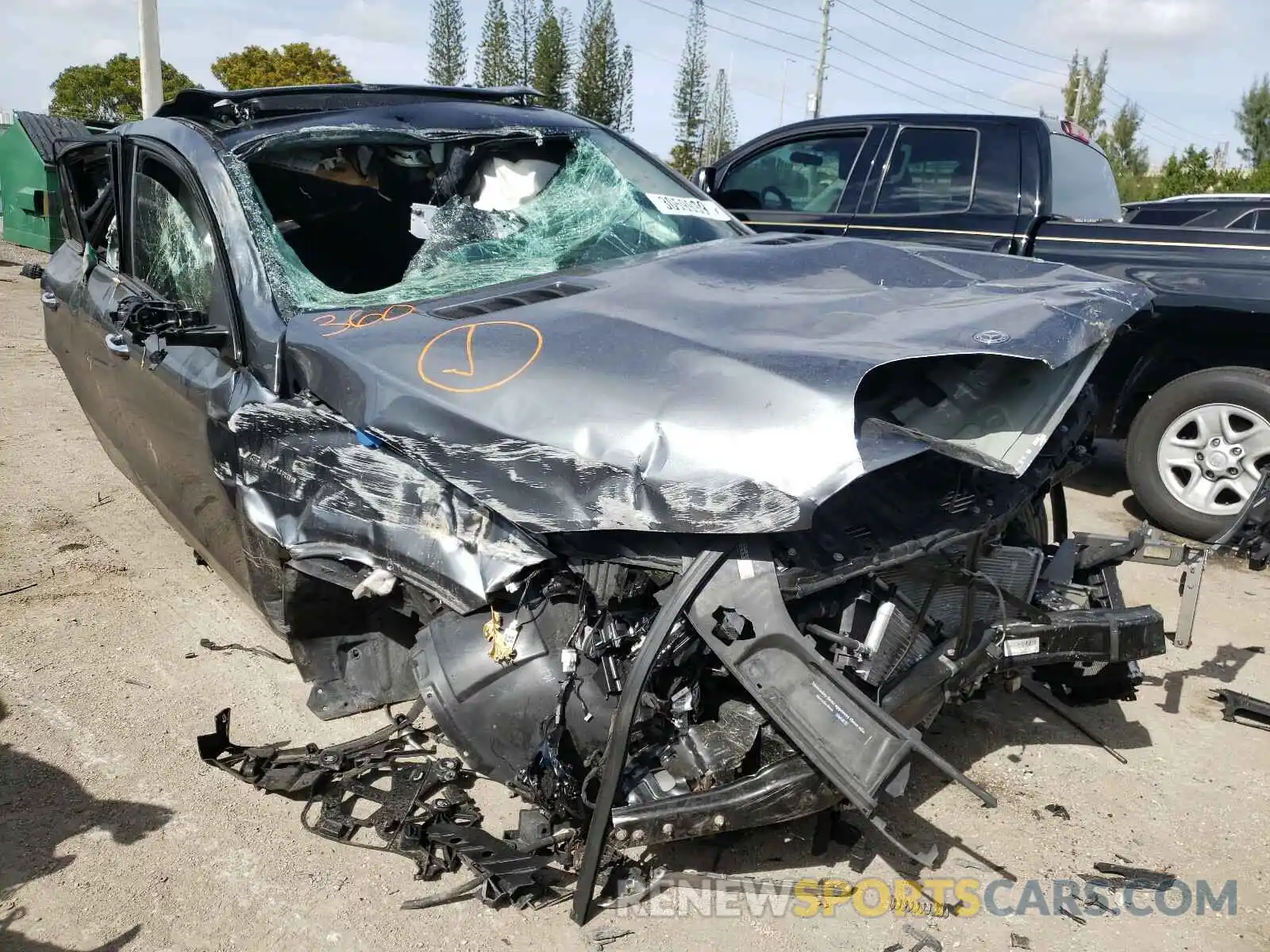 1 Photograph of a damaged car 4JGED7FB1KA135394 MERCEDES-BENZ G CLASS 2019