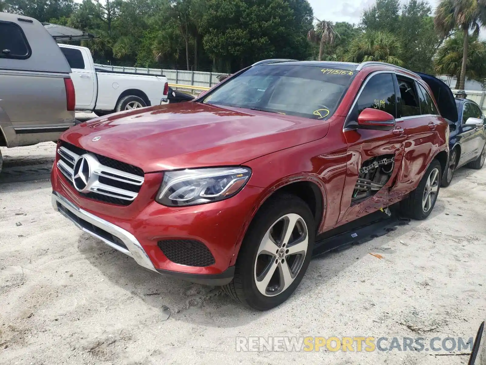 2 Photograph of a damaged car WDC0G4JB1KF558307 MERCEDES-BENZ G CLASS 2019