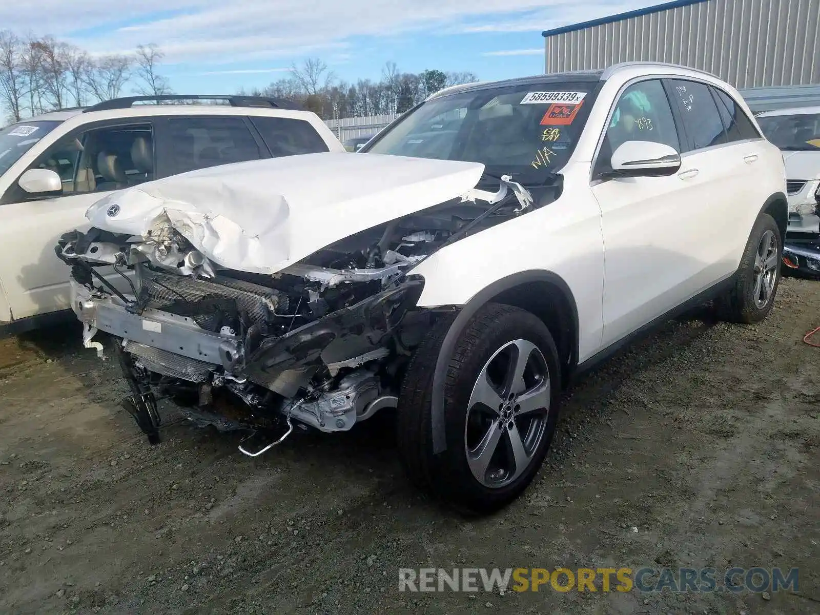 2 Photograph of a damaged car WDC0G4JB1KV137497 MERCEDES-BENZ G CLASS 2019