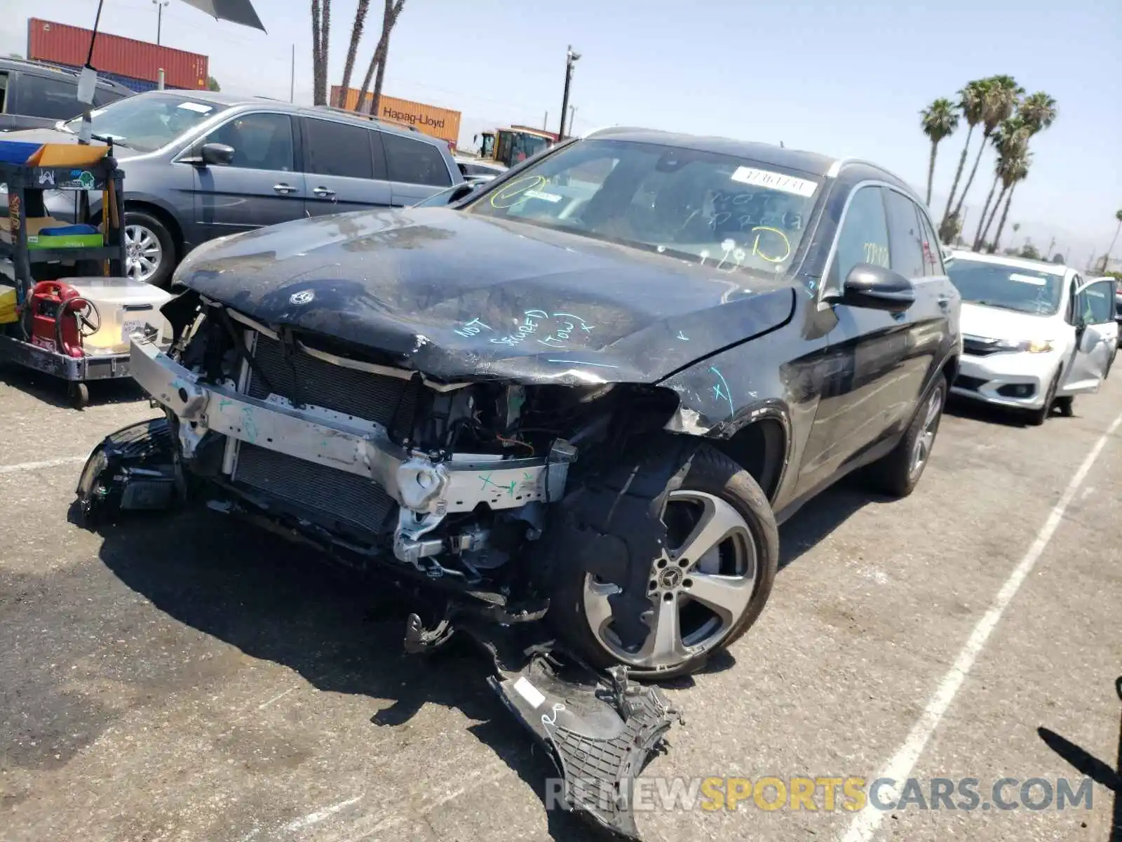 2 Photograph of a damaged car WDC0G4JB1KV187963 MERCEDES-BENZ G CLASS 2019