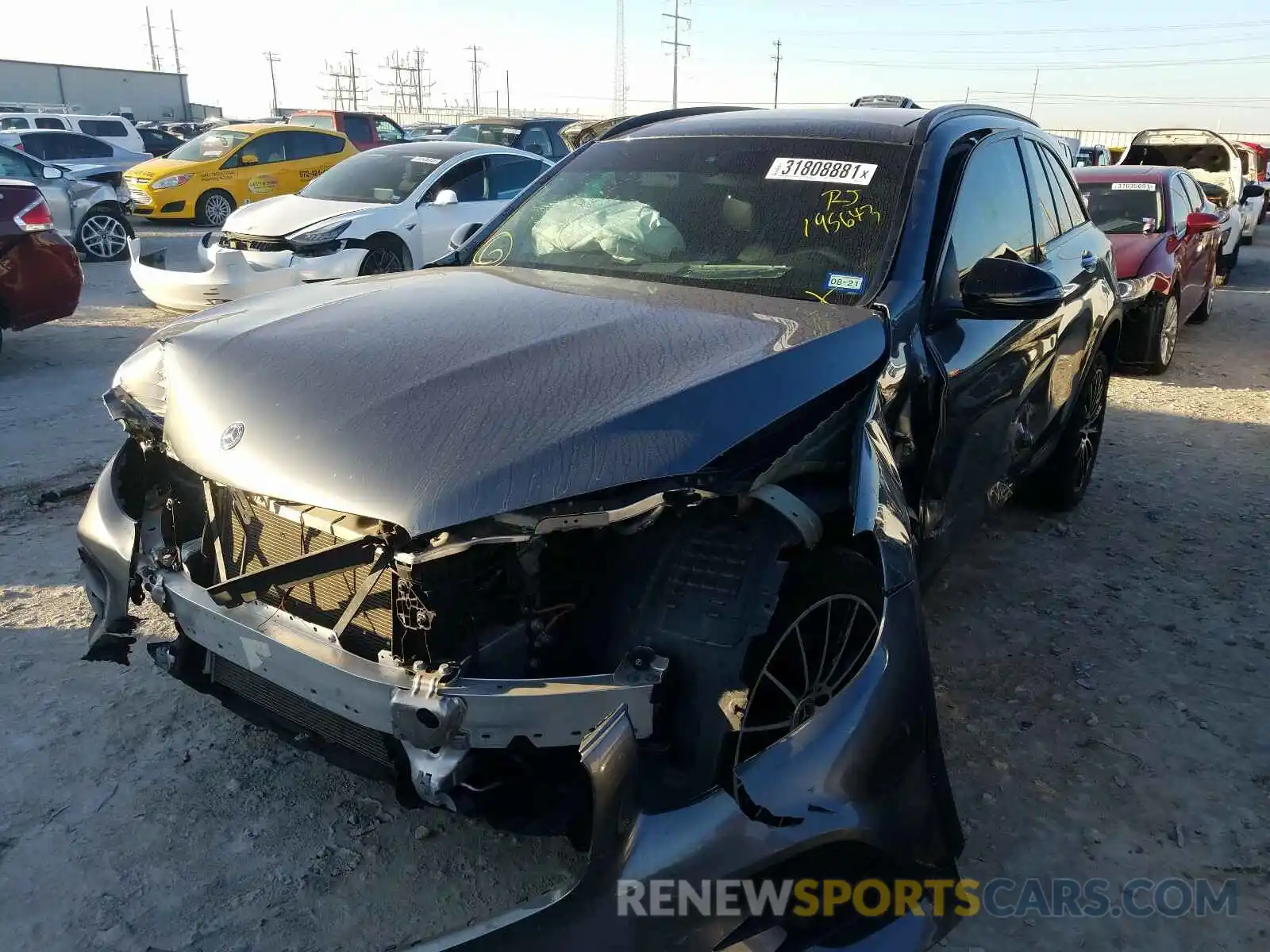 2 Photograph of a damaged car WDC0G4JB1KV195643 MERCEDES-BENZ G CLASS 2019