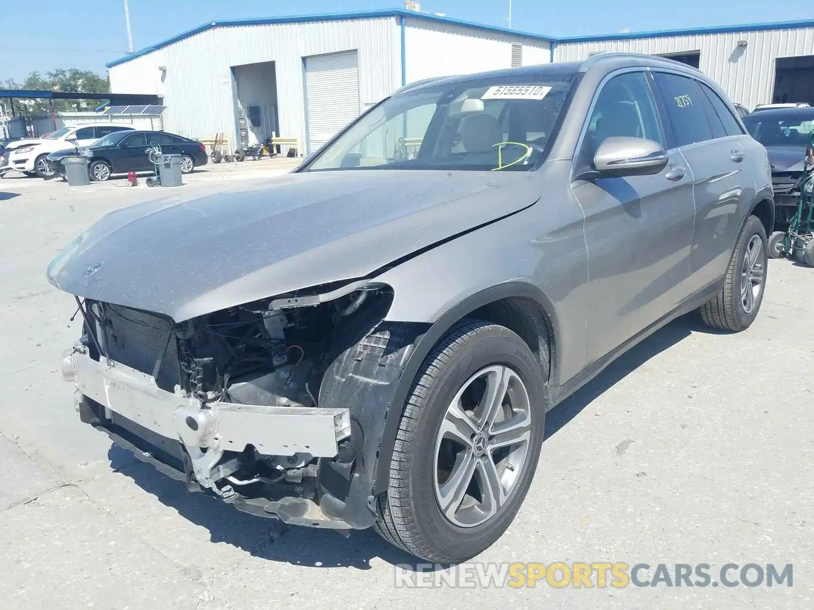 2 Photograph of a damaged car WDC0G4JB2KV155376 MERCEDES-BENZ G CLASS 2019