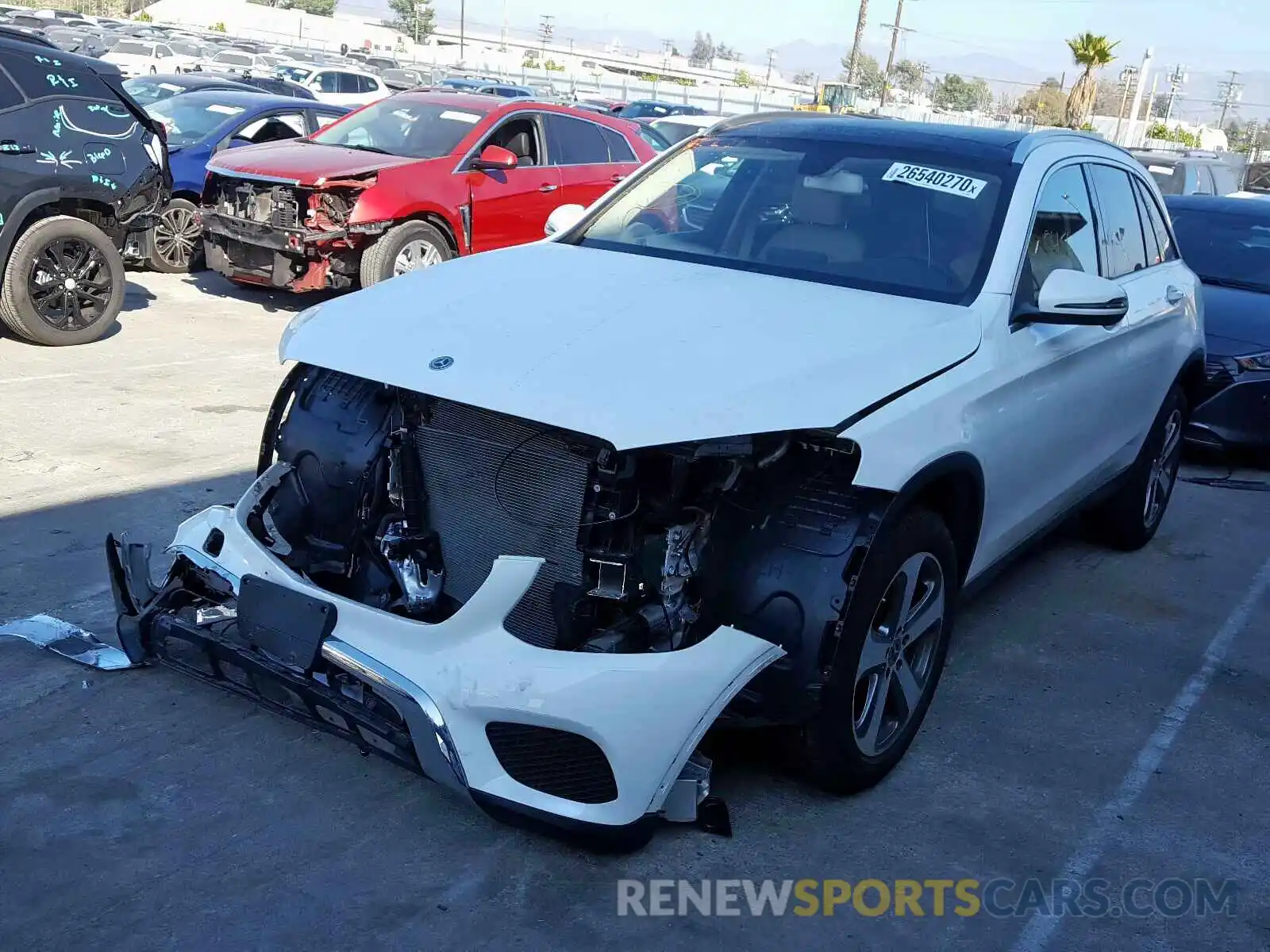 2 Photograph of a damaged car WDC0G4JB2KV159430 MERCEDES-BENZ G CLASS 2019